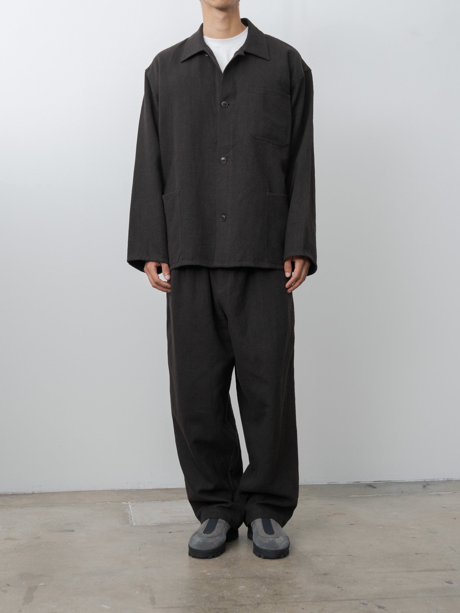 Namu Shop - Yoko Sakamoto Max High Count Hemp Coverall - Brown