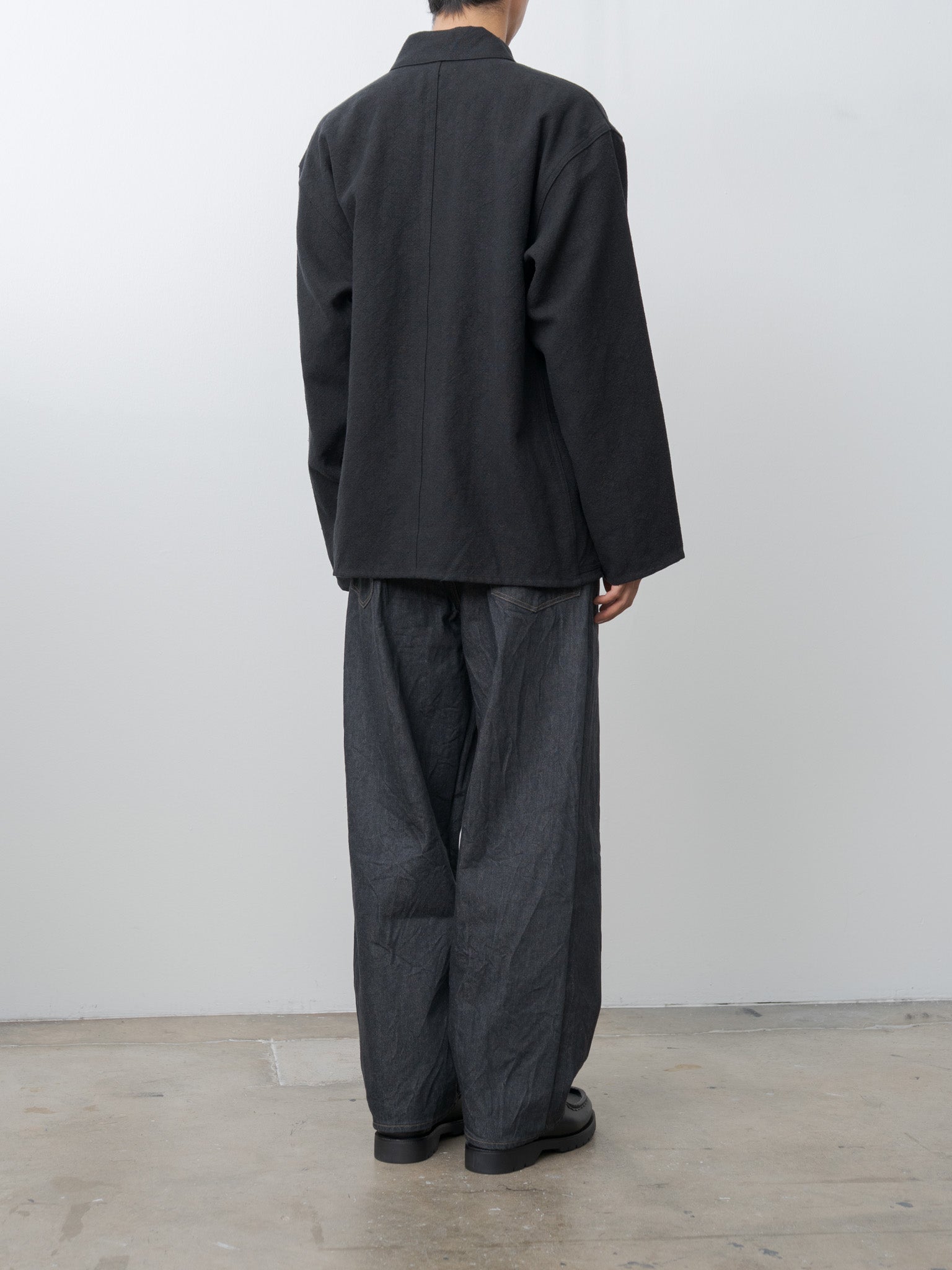 Namu Shop - Yoko Sakamoto Max High Count Hemp Coverall - Black