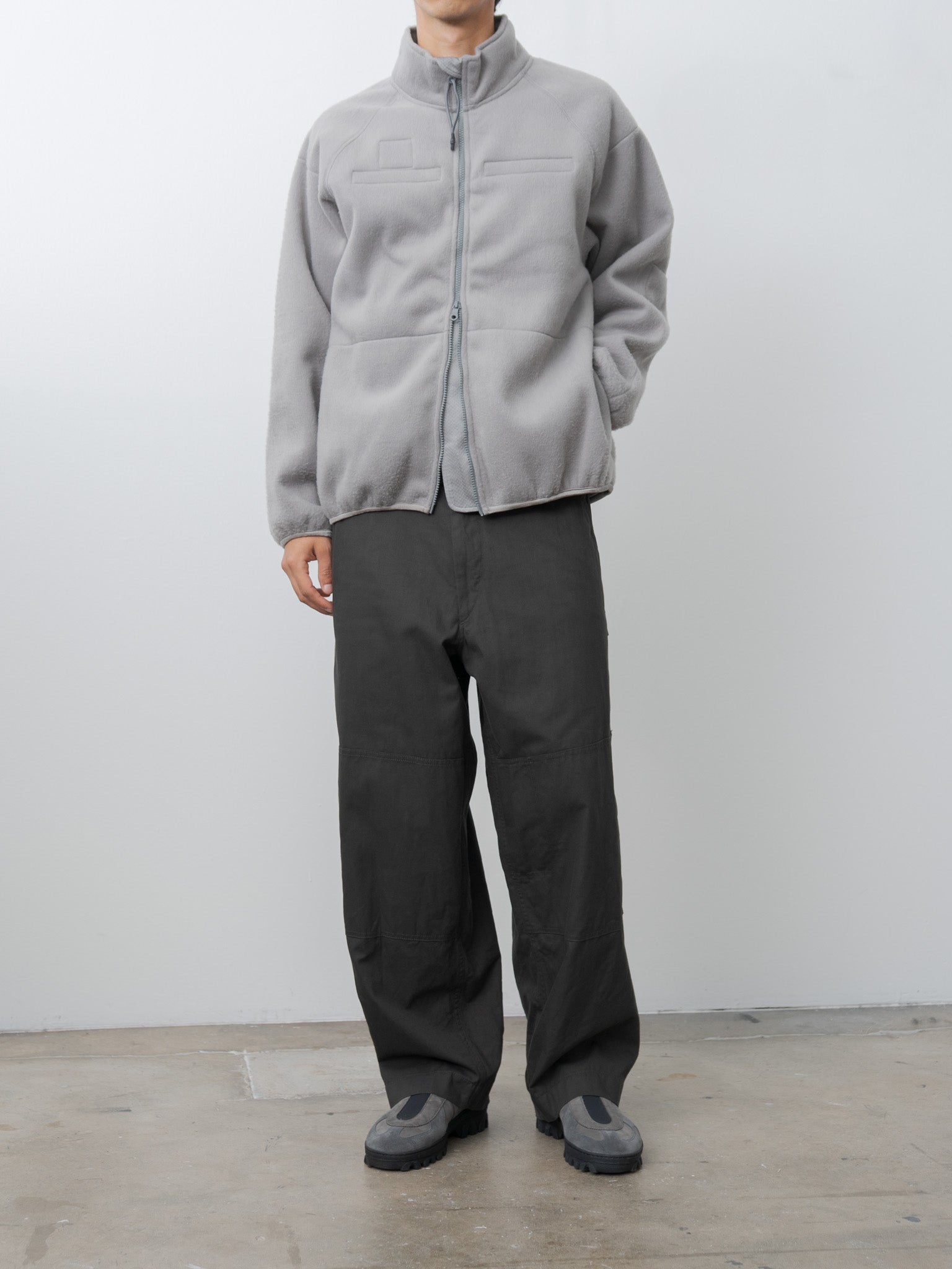 Namu Shop - Blurhms LEVEL3 Fleece Jacket - Foliage Grey