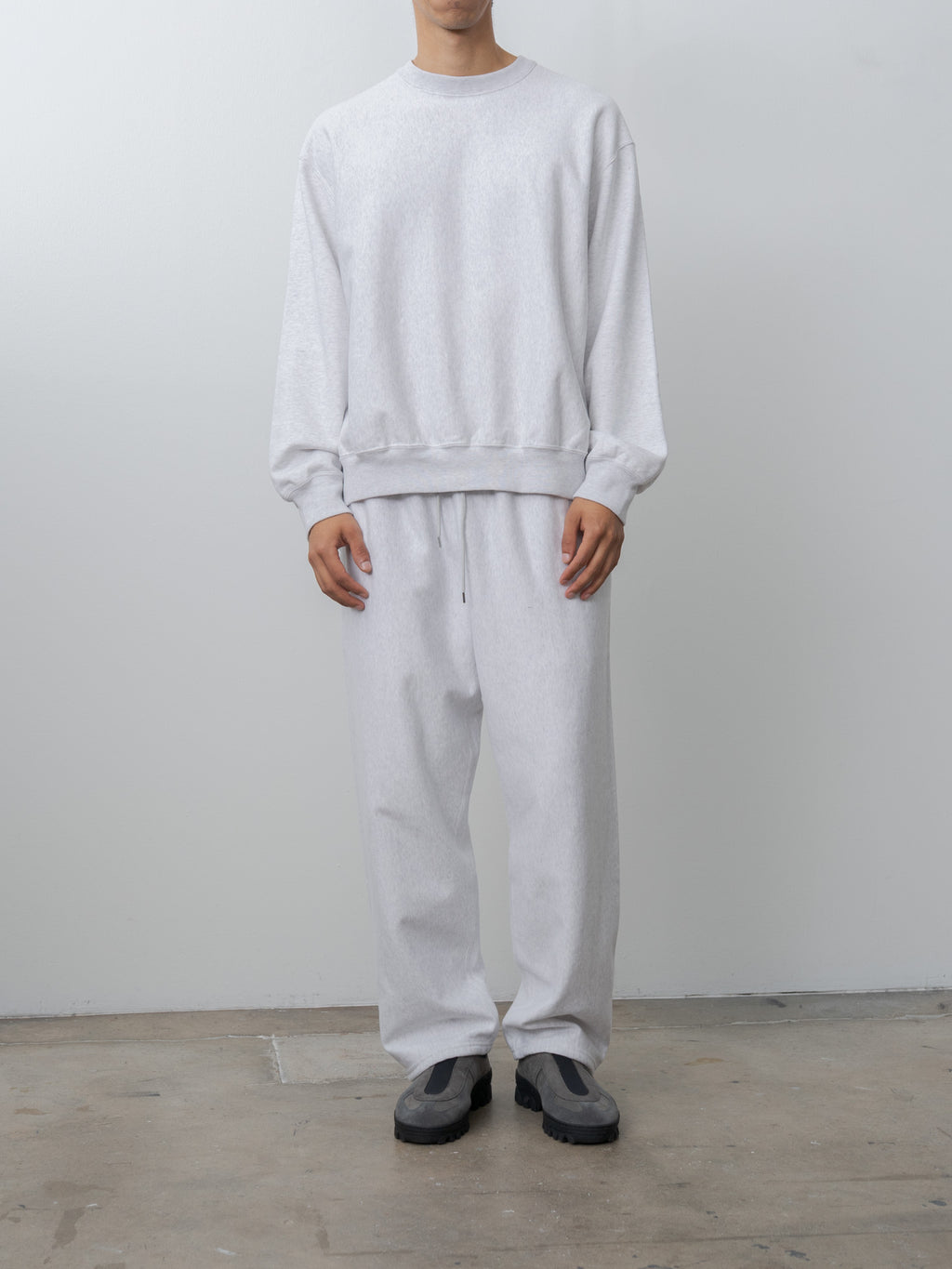 Namu Shop - Blurhms Sweat Pants - Heather White