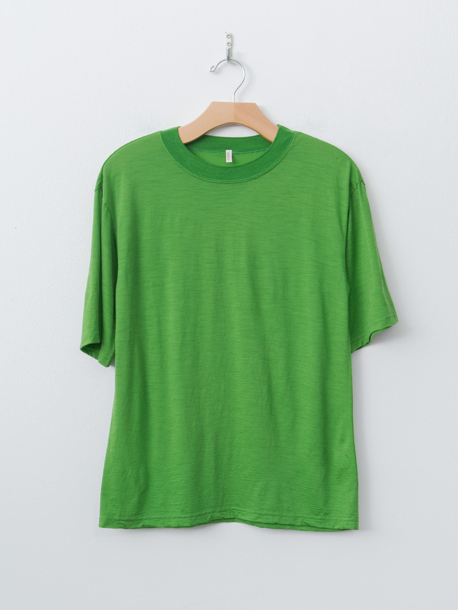 Namu Shop - Babaco Wool Jersey T-Shirt - Green