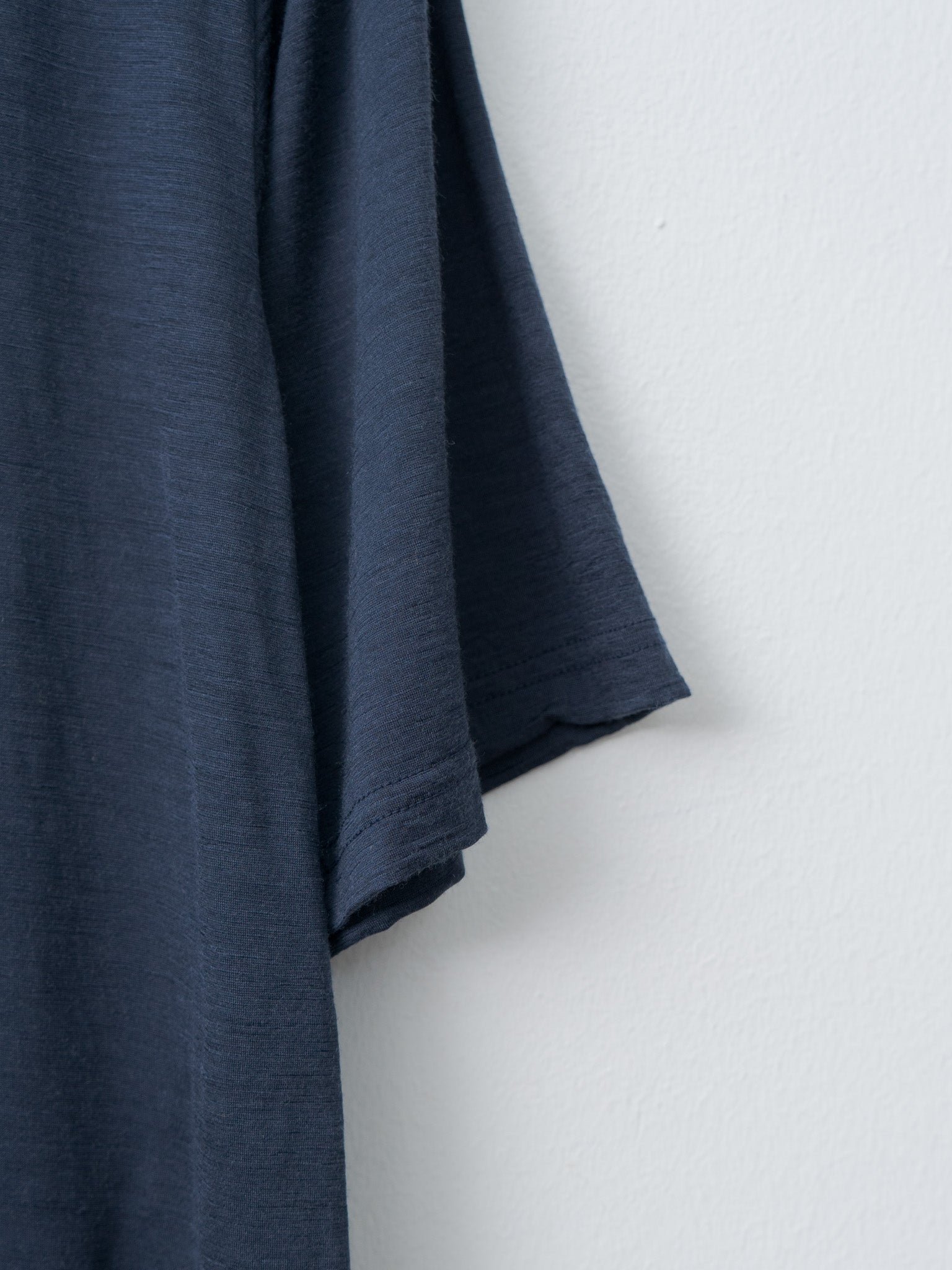 Namu Shop - Babaco Wool Jersey T-Shirt - Navy
