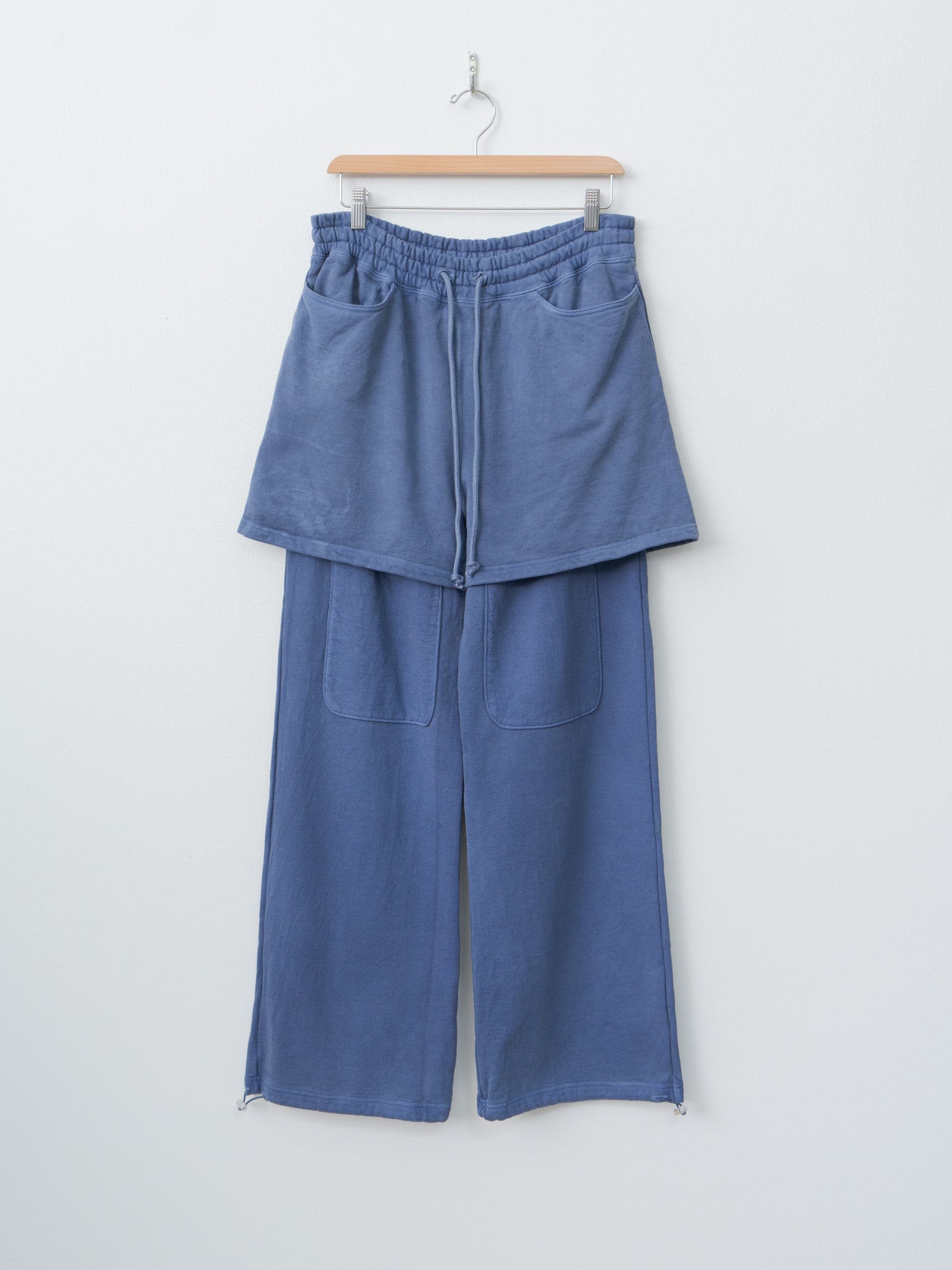 Namu Shop - Inscrire Layered Sweatpants - Light Blue