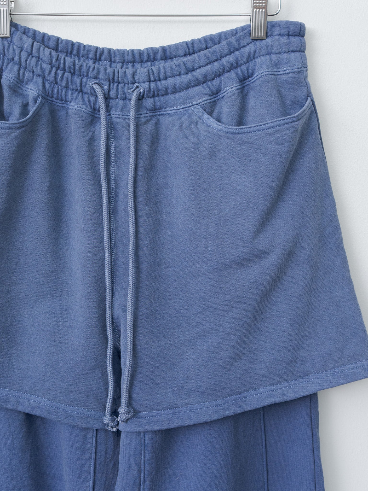 Namu Shop - Inscrire Layered Sweatpants - Light Blue