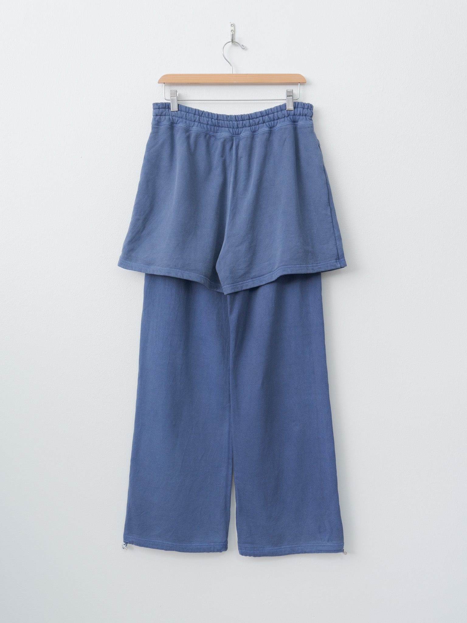Namu Shop - Inscrire Layered Sweatpants - Light Blue