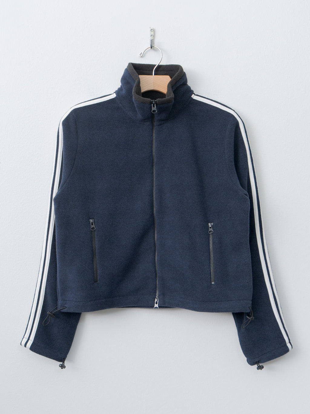 Namu Shop - Inscrire Fleece Tight Fit Track Jacket - Navy