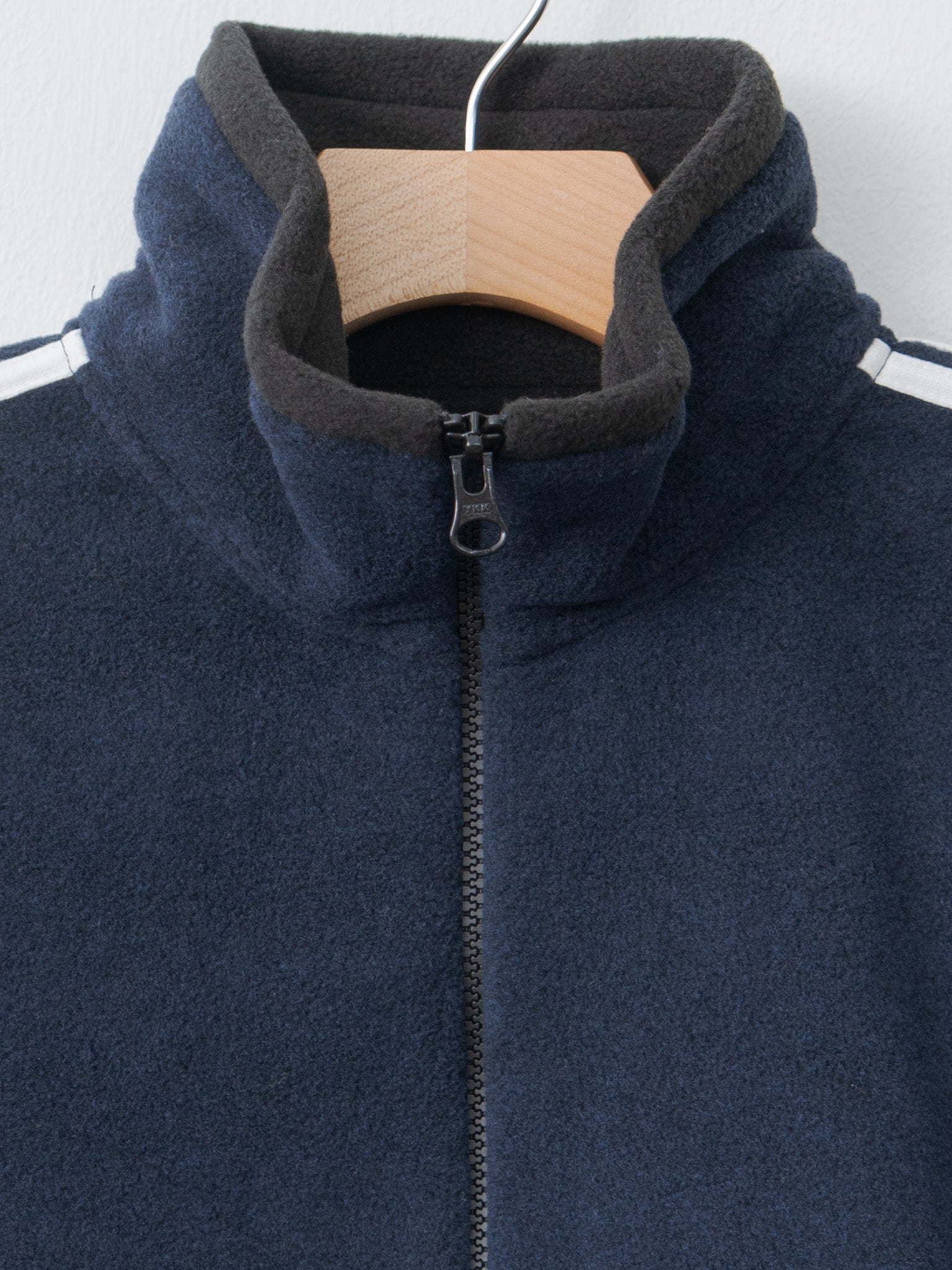 Namu Shop - Inscrire Fleece Tight Fit Track Jacket - Navy