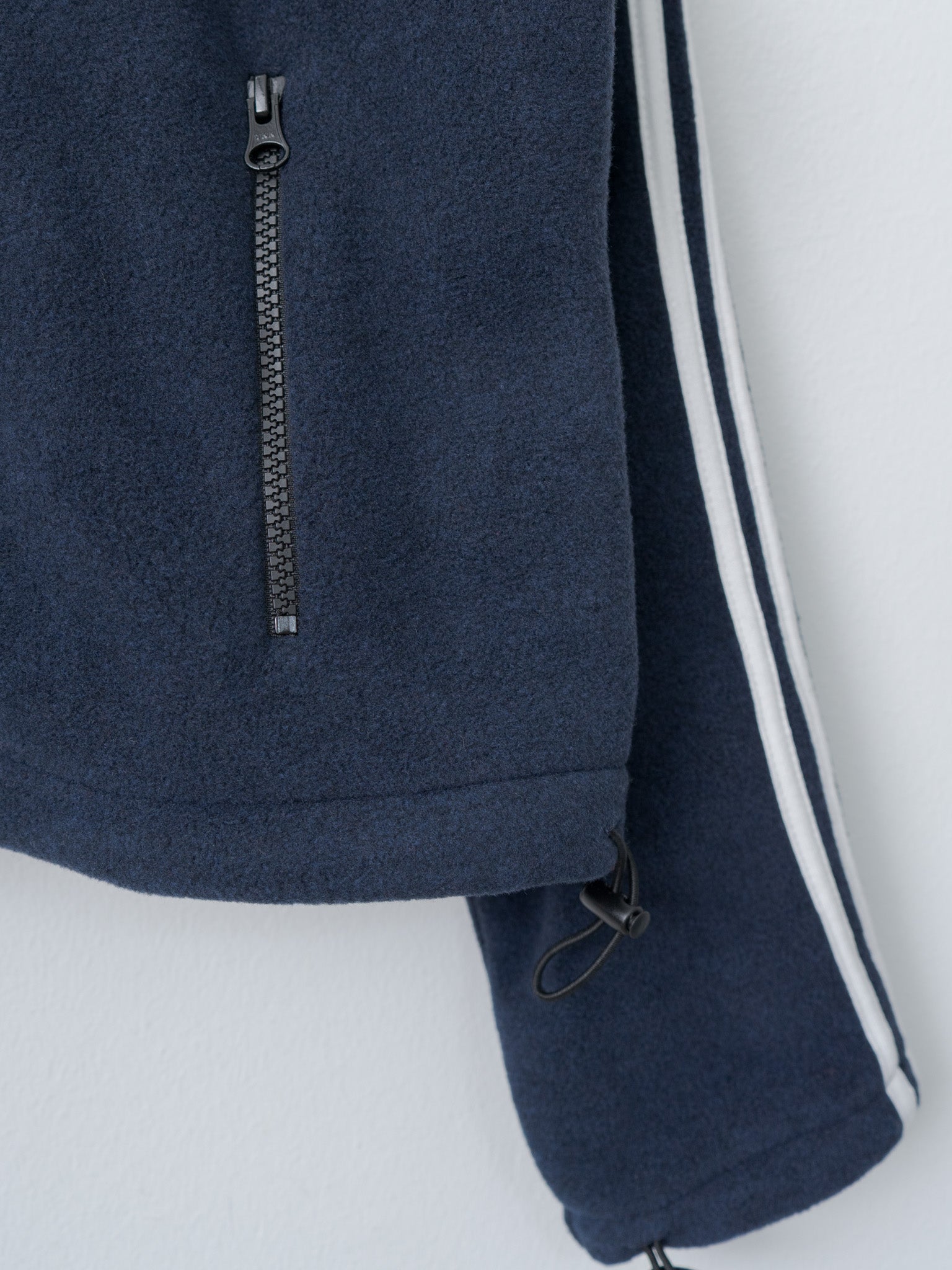 Namu Shop - Inscrire Fleece Tight Fit Track Jacket - Navy