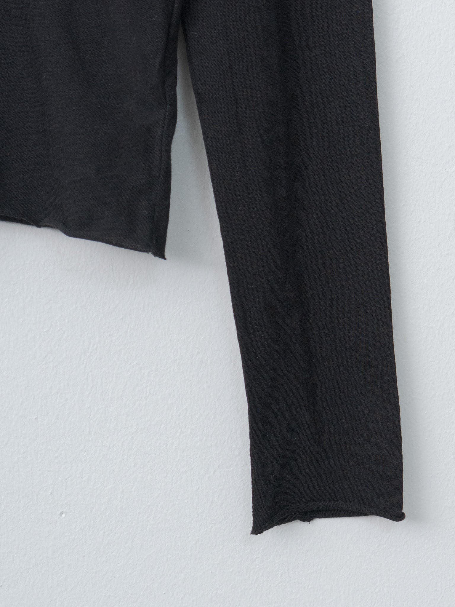 Namu Shop - Inscrire Cotton Cashmere Tee - Black