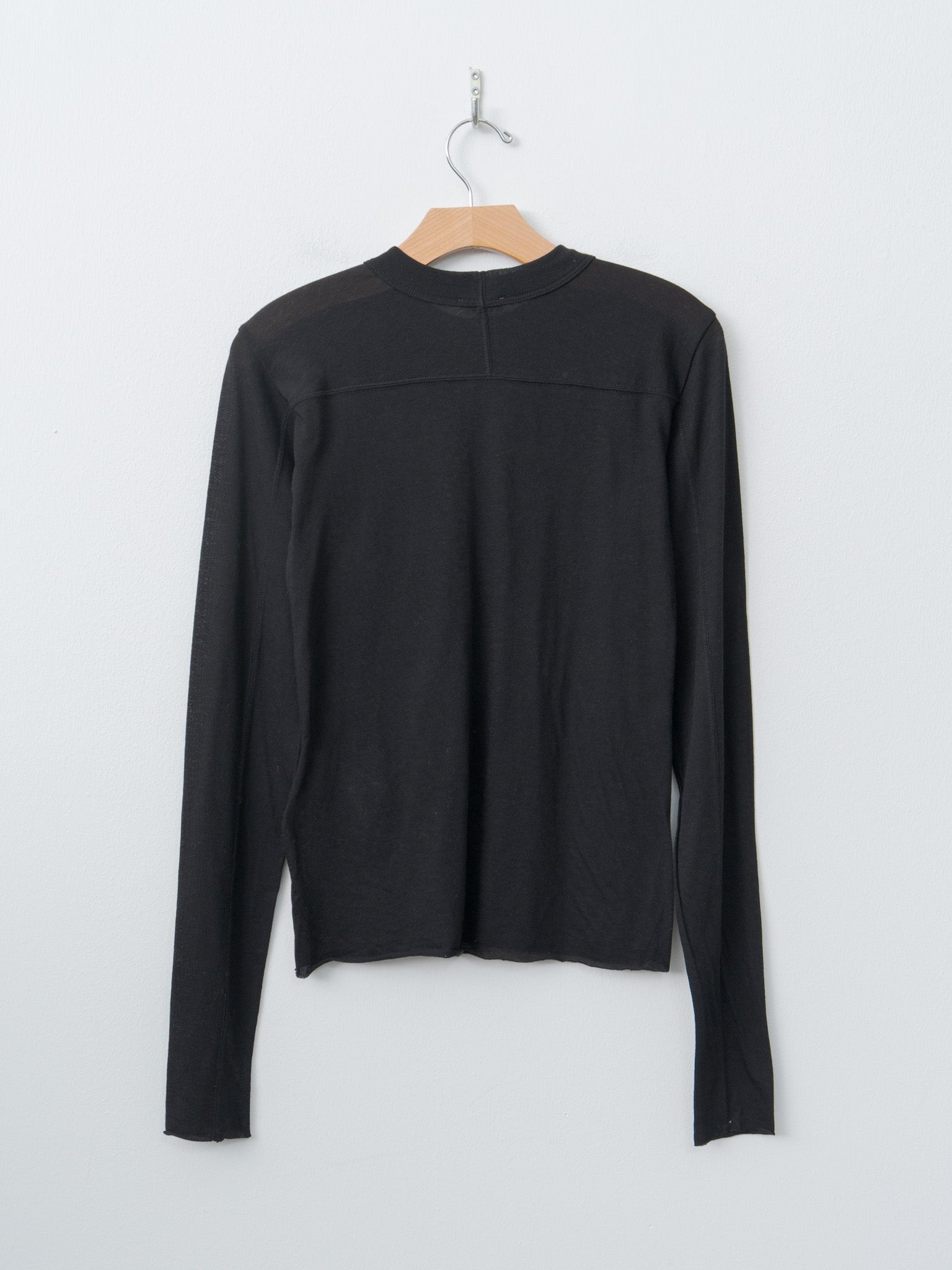 Namu Shop - Inscrire Cotton Cashmere Tee - Black