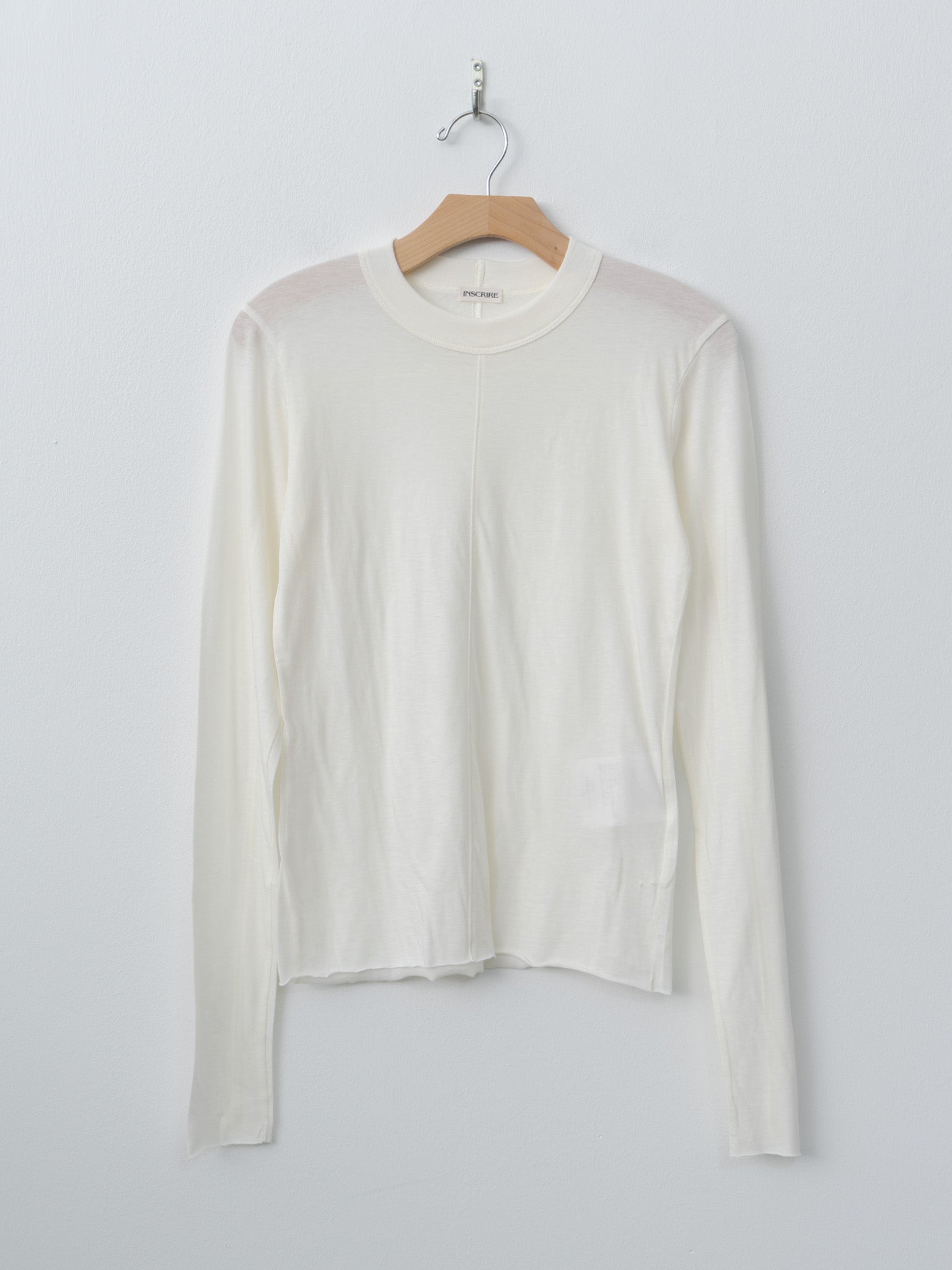 Namu Shop - Inscrire Cotton Cashmere Tee - White
