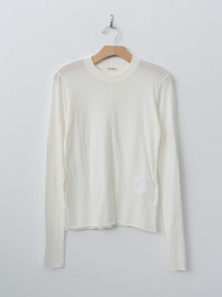 Namu Shop - Inscrire Cotton Cashmere Tee - White