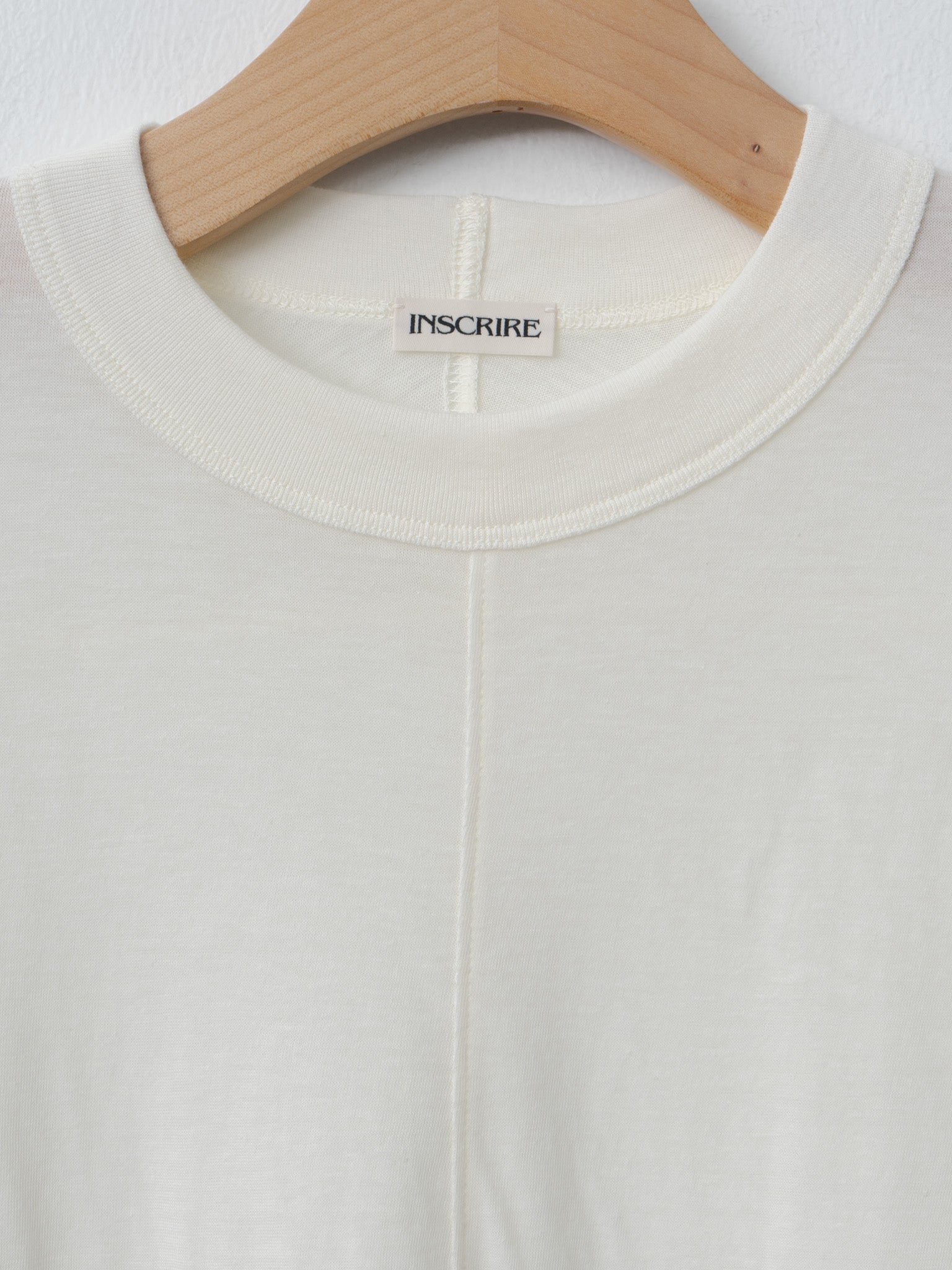 Namu Shop - Inscrire Cotton Cashmere Tee - White