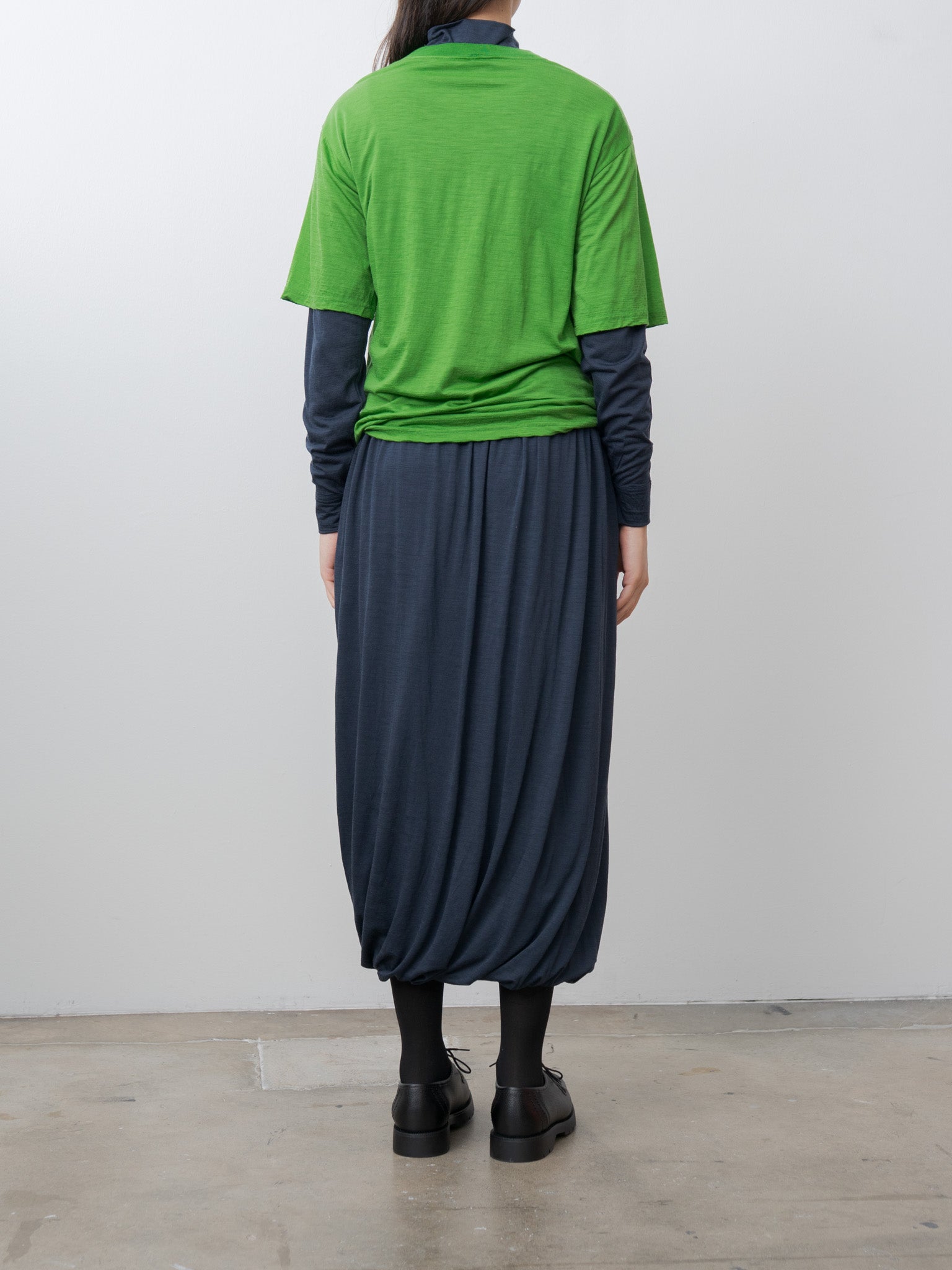 Namu Shop - Babaco Wool Jersey T-Shirt - Green