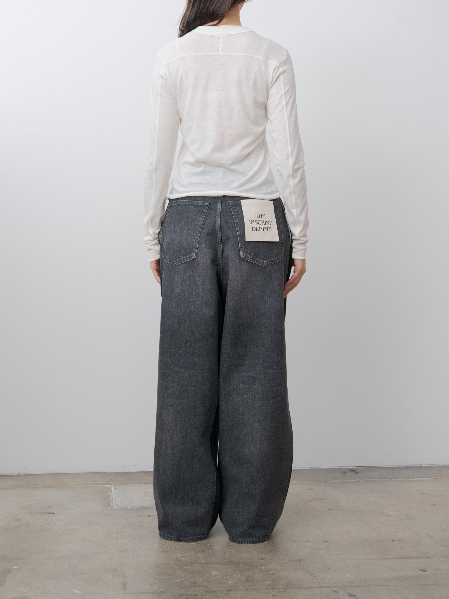 Namu Shop - Inscrire Cotton Cashmere Tee - White