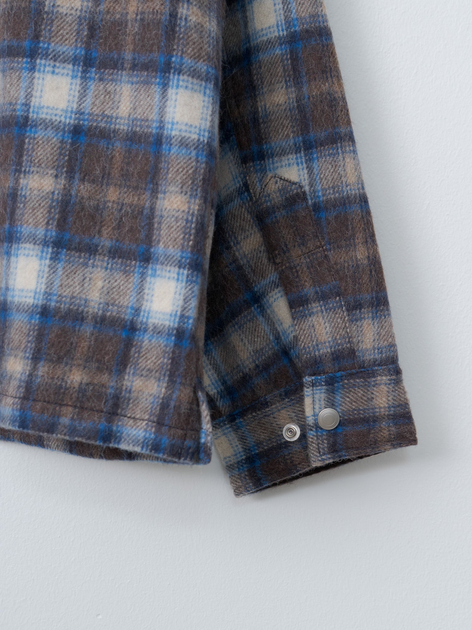 Namu Shop - Fujito Tom CPO Jacket - Blue Check