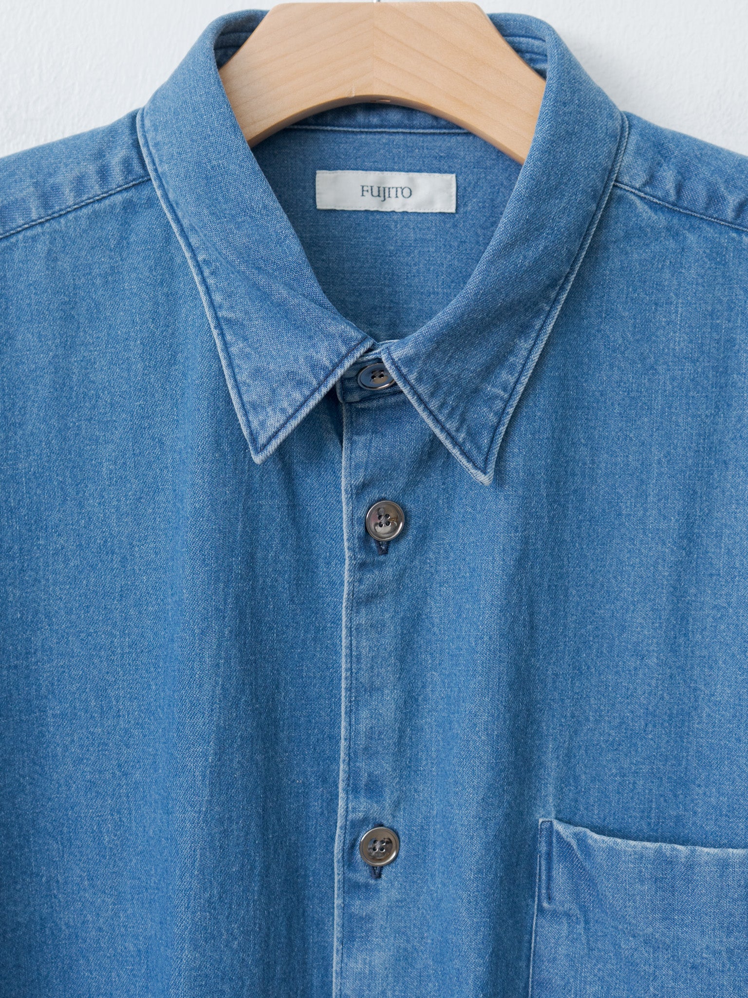 Namu Shop - Fujito B/S Shirt - Used Blue