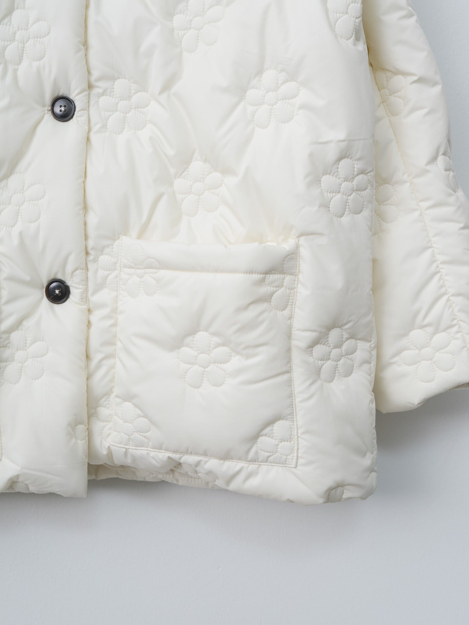 Namu Shop - Eleph Small Puff Coat - Off White