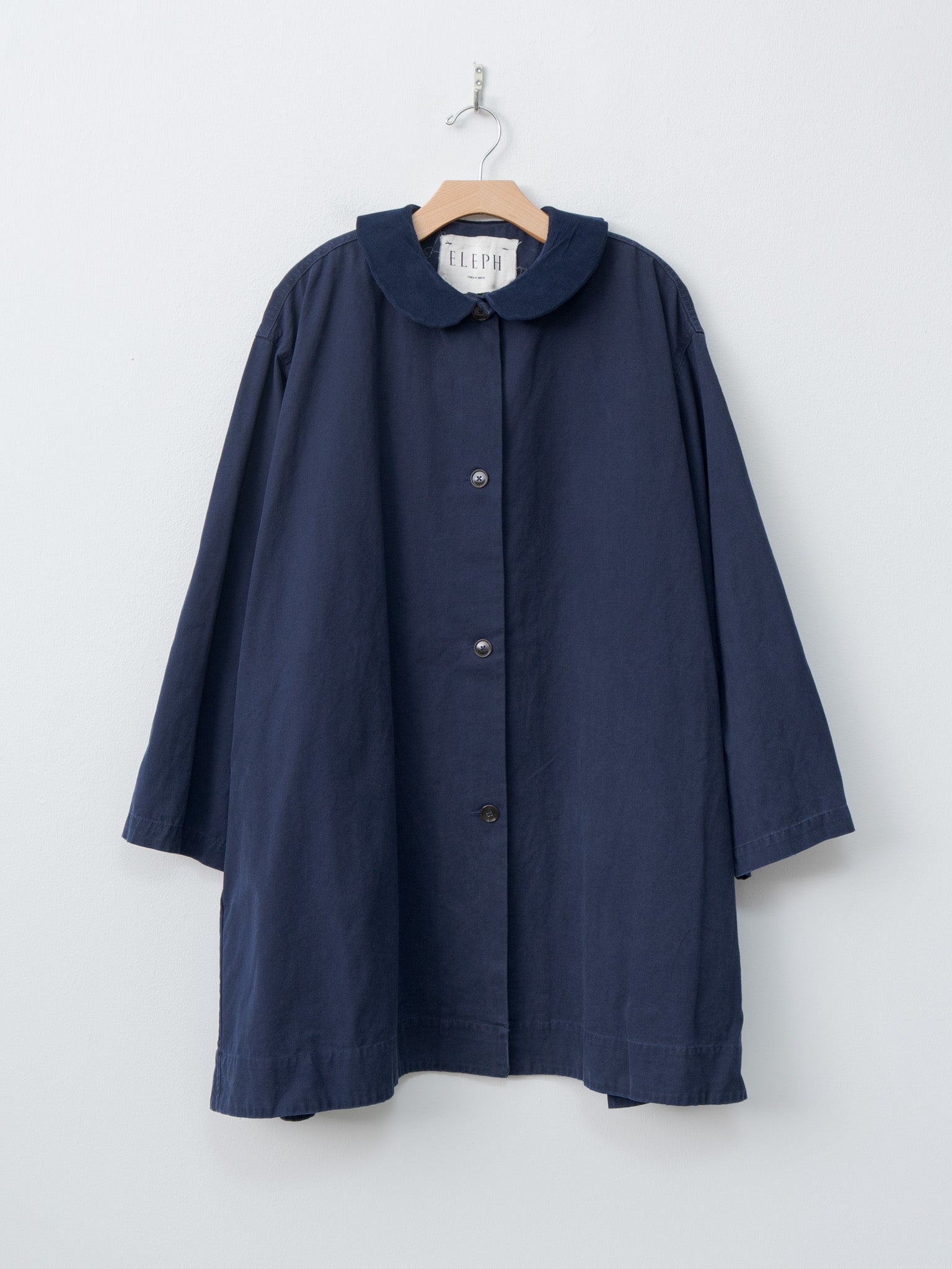 Namu Shop - Eleph Ange Coat Long - Navy