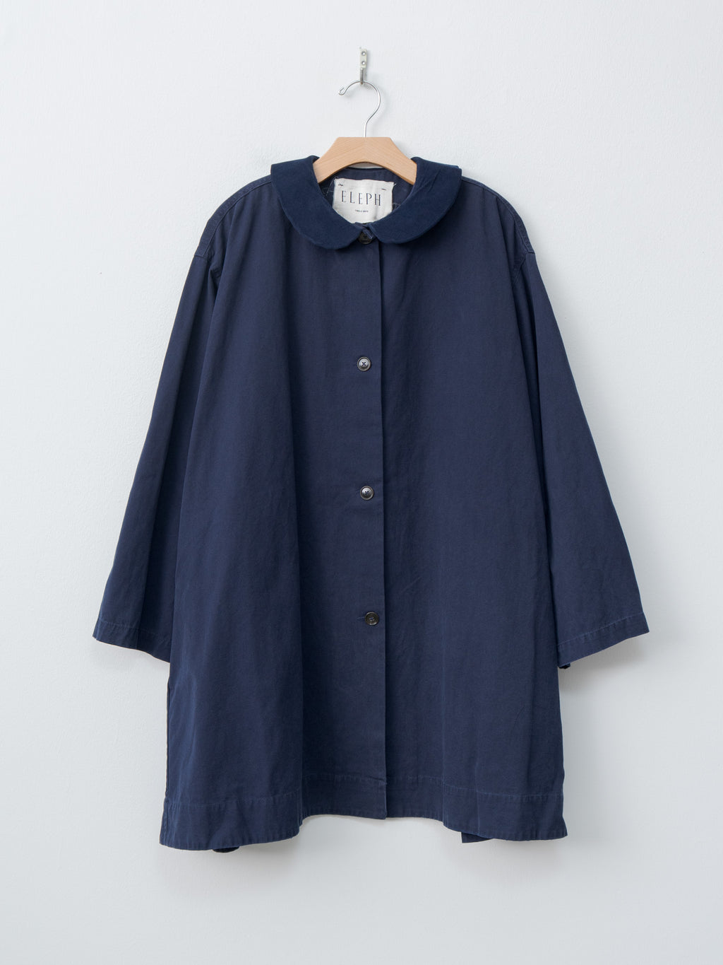 Namu Shop - Eleph Ange Coat Long - Navy