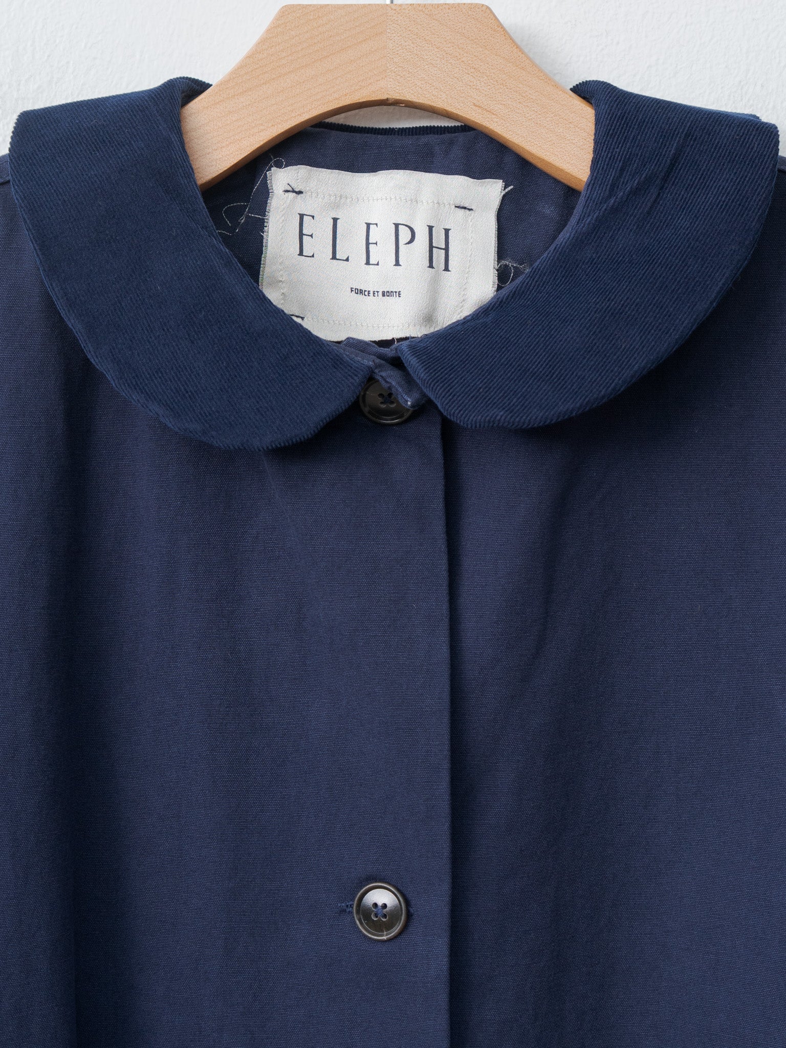 Namu Shop - Eleph Ange Coat Long - Navy