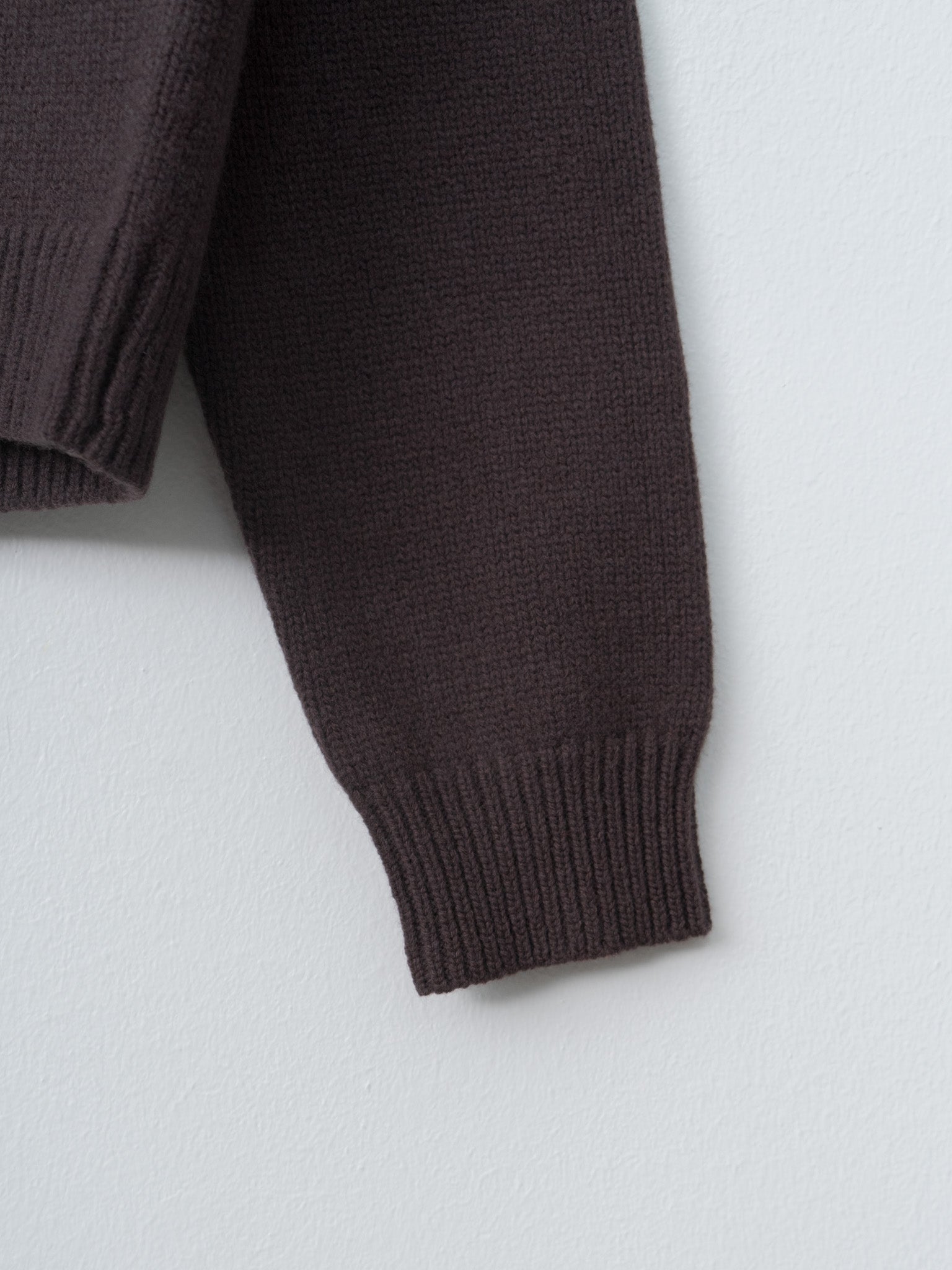 Namu Shop - Eleph Sindy Cardigan - Burgundy Brown