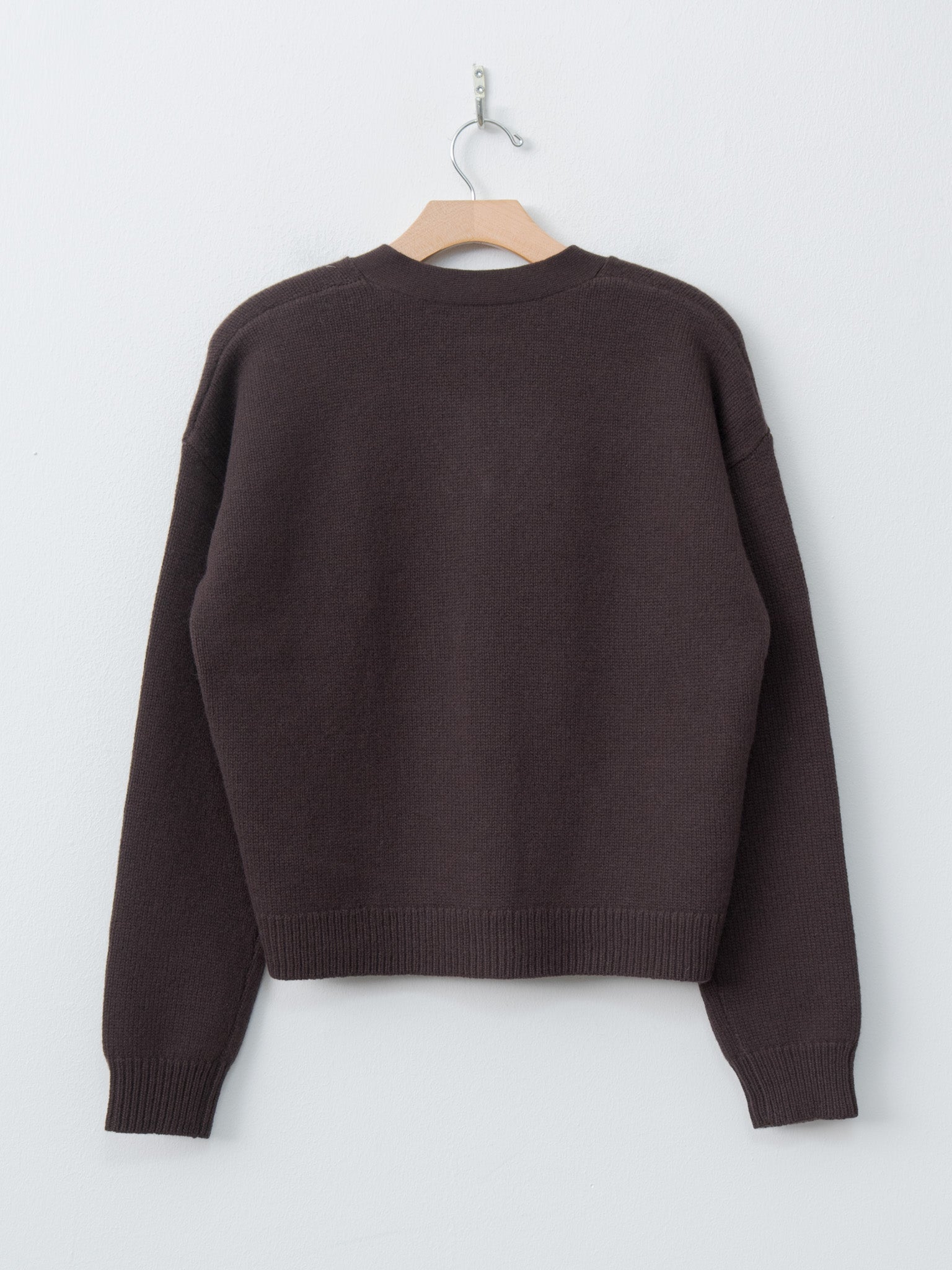 Namu Shop - Eleph Sindy Cardigan - Burgundy Brown