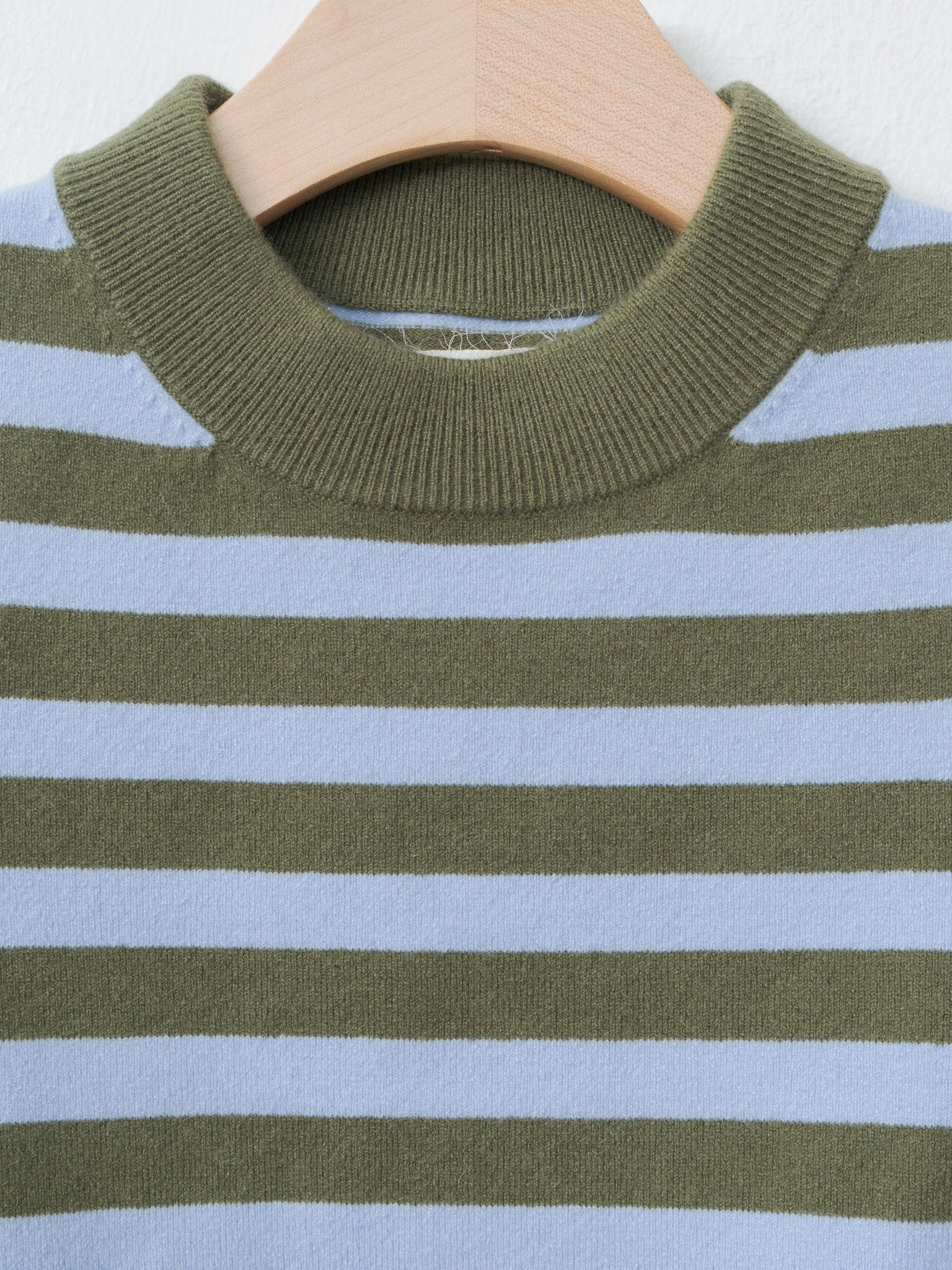Namu Shop - Eleph Opa Spencer - Blue/Olive Stripe