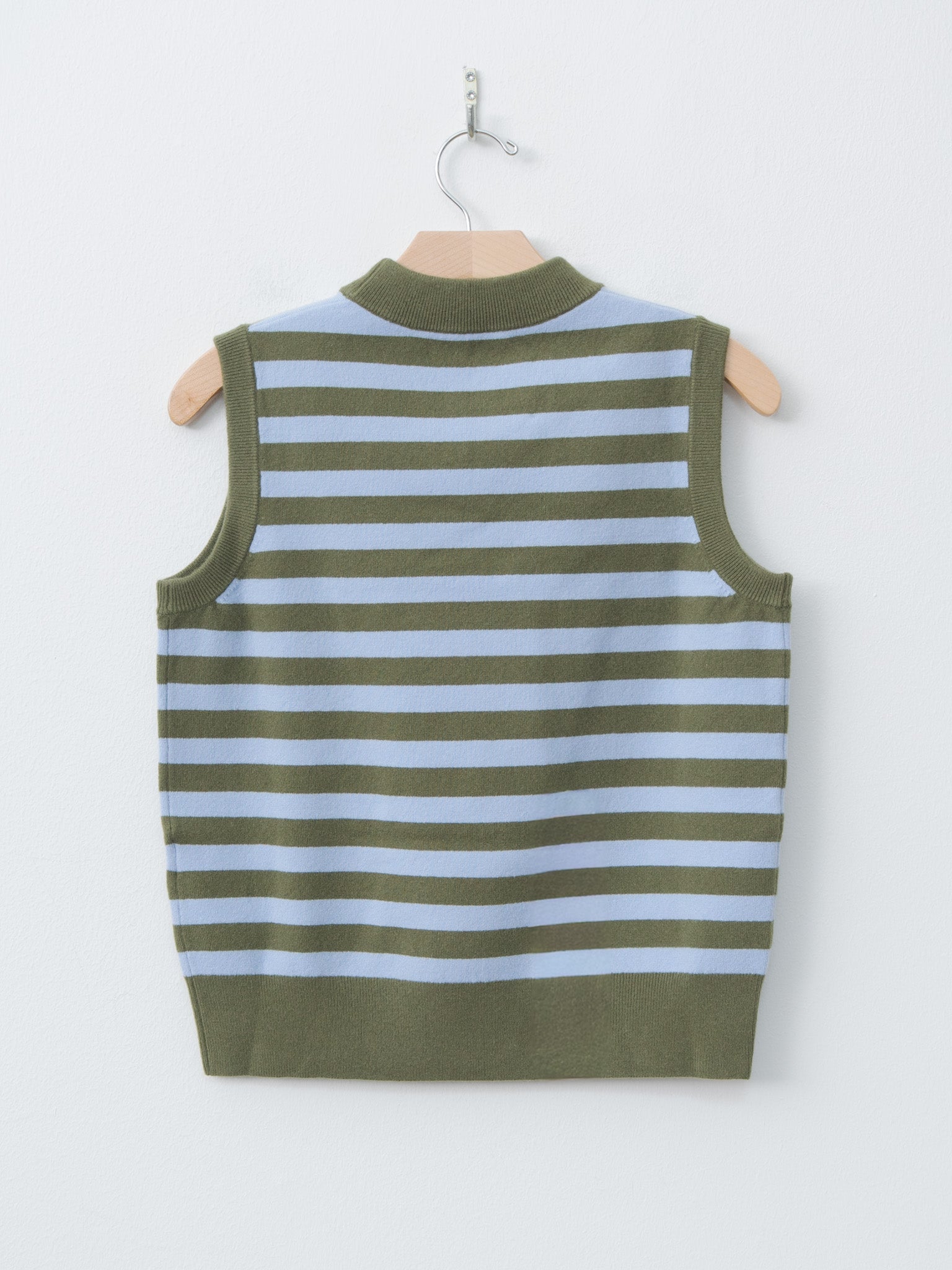 Namu Shop - Eleph Opa Spencer - Blue/Olive Stripe
