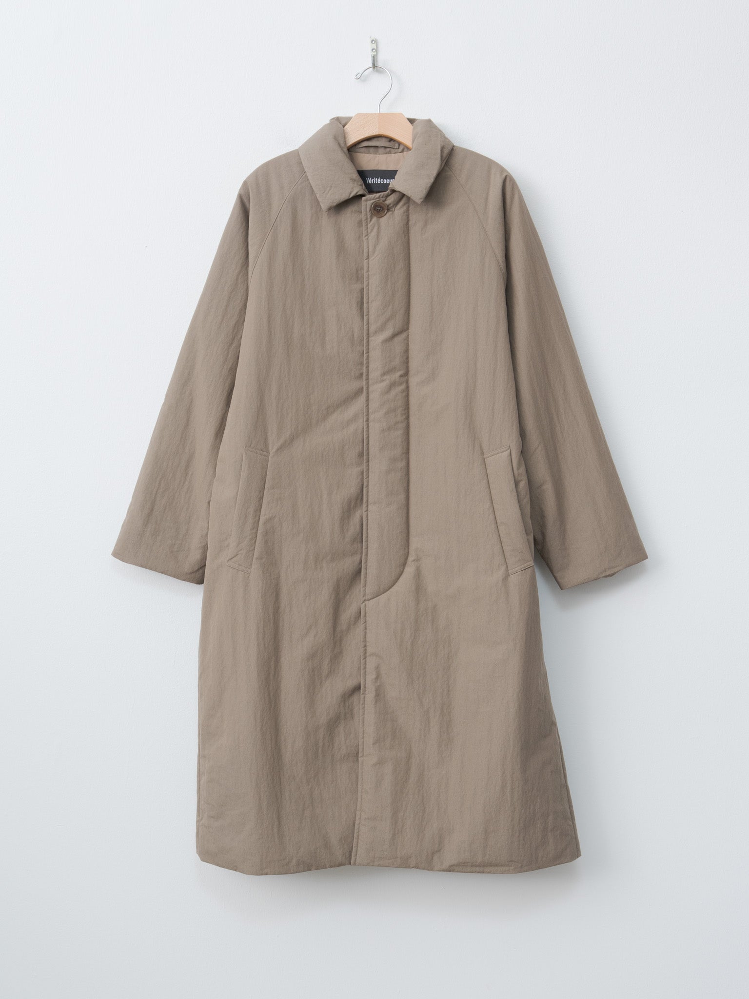 Namu Shop - Veritecoeur Padded Coat - Khaki Brown