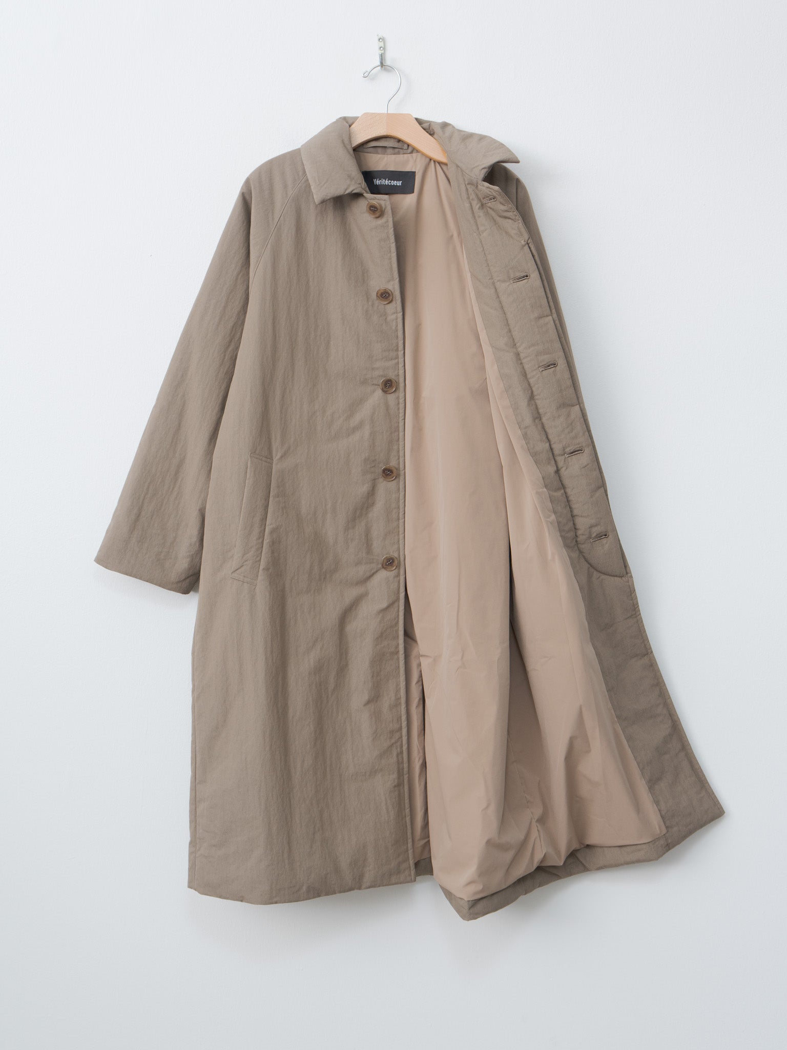 Namu Shop - Veritecoeur Padded Coat - Khaki Brown