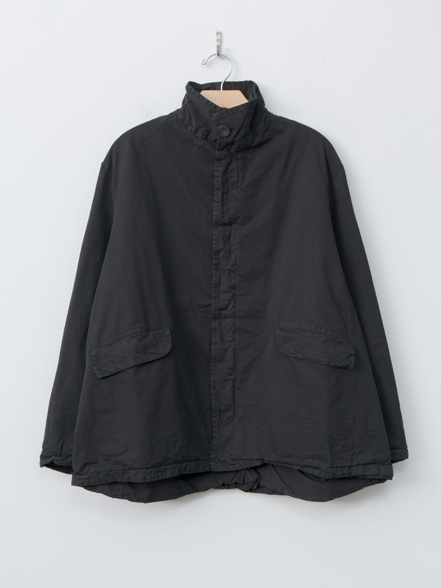 Namu Shop - Veritecoeur Garment-dye Blouson - Black