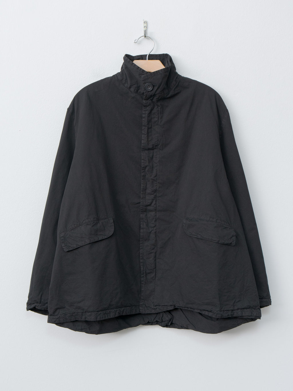 Namu Shop - Veritecoeur Garment-dye Blouson - Black
