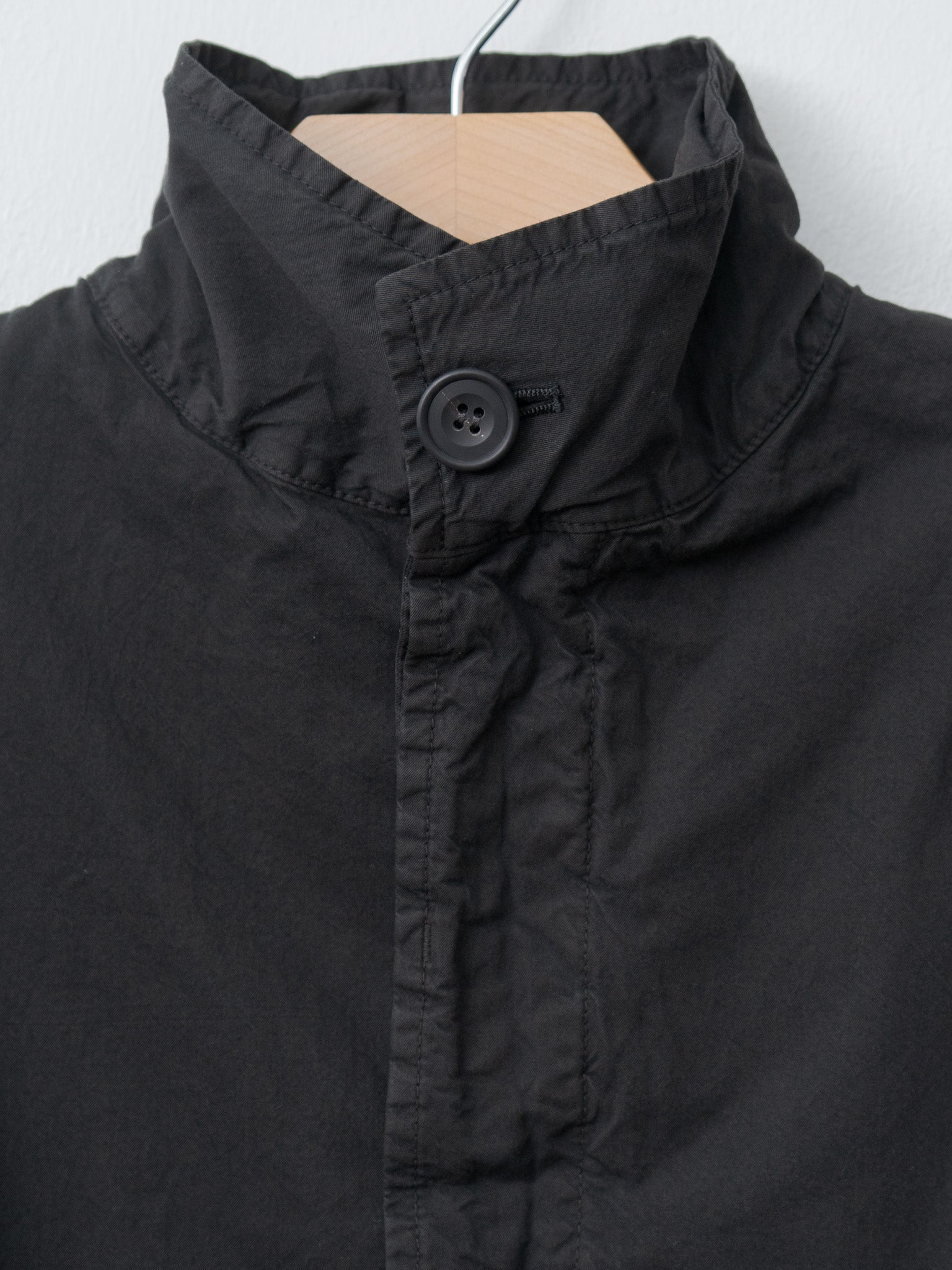 Namu Shop - Veritecoeur Garment-dye Blouson - Black