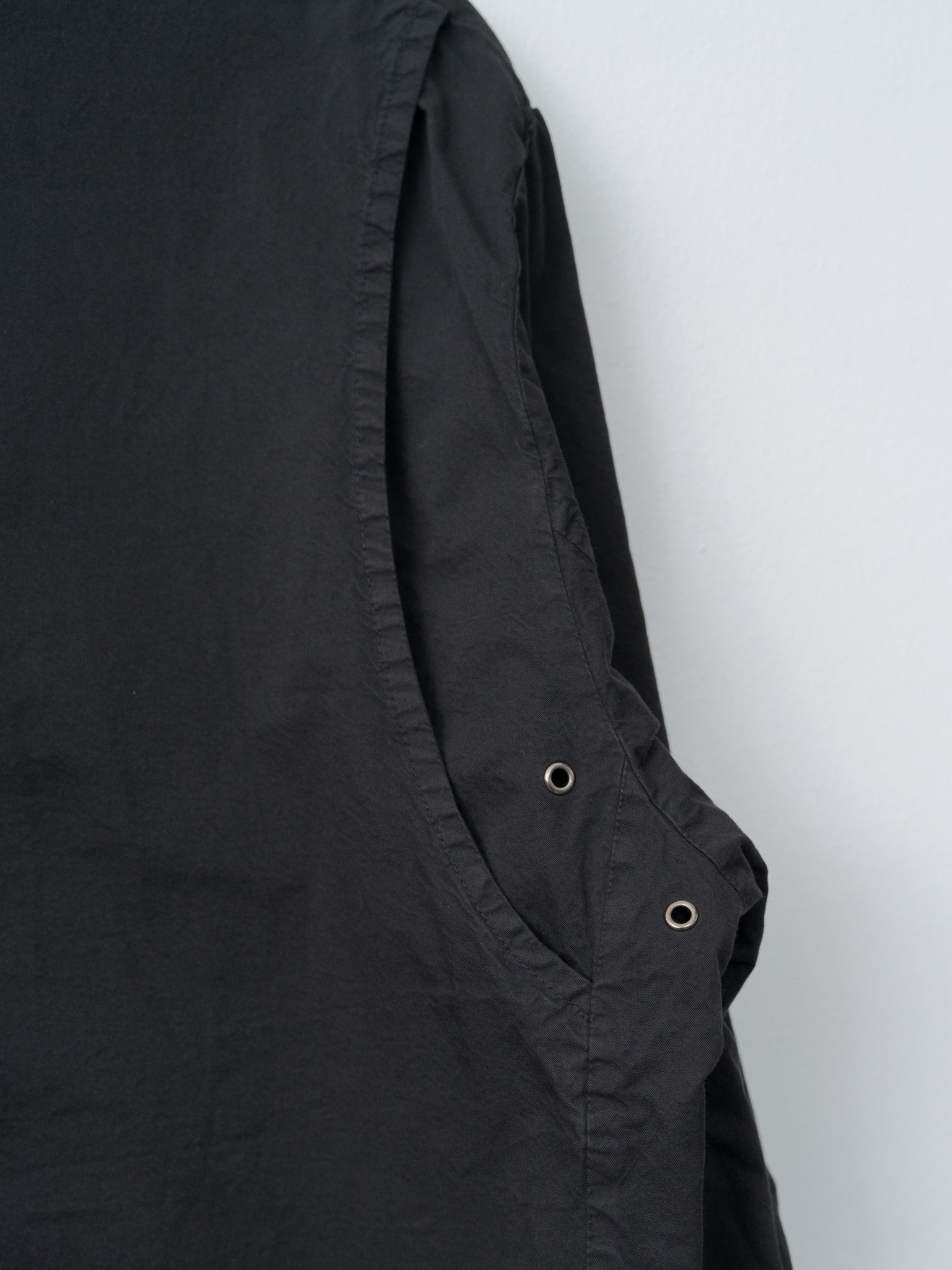 Namu Shop - Veritecoeur Garment-dye Blouson - Black