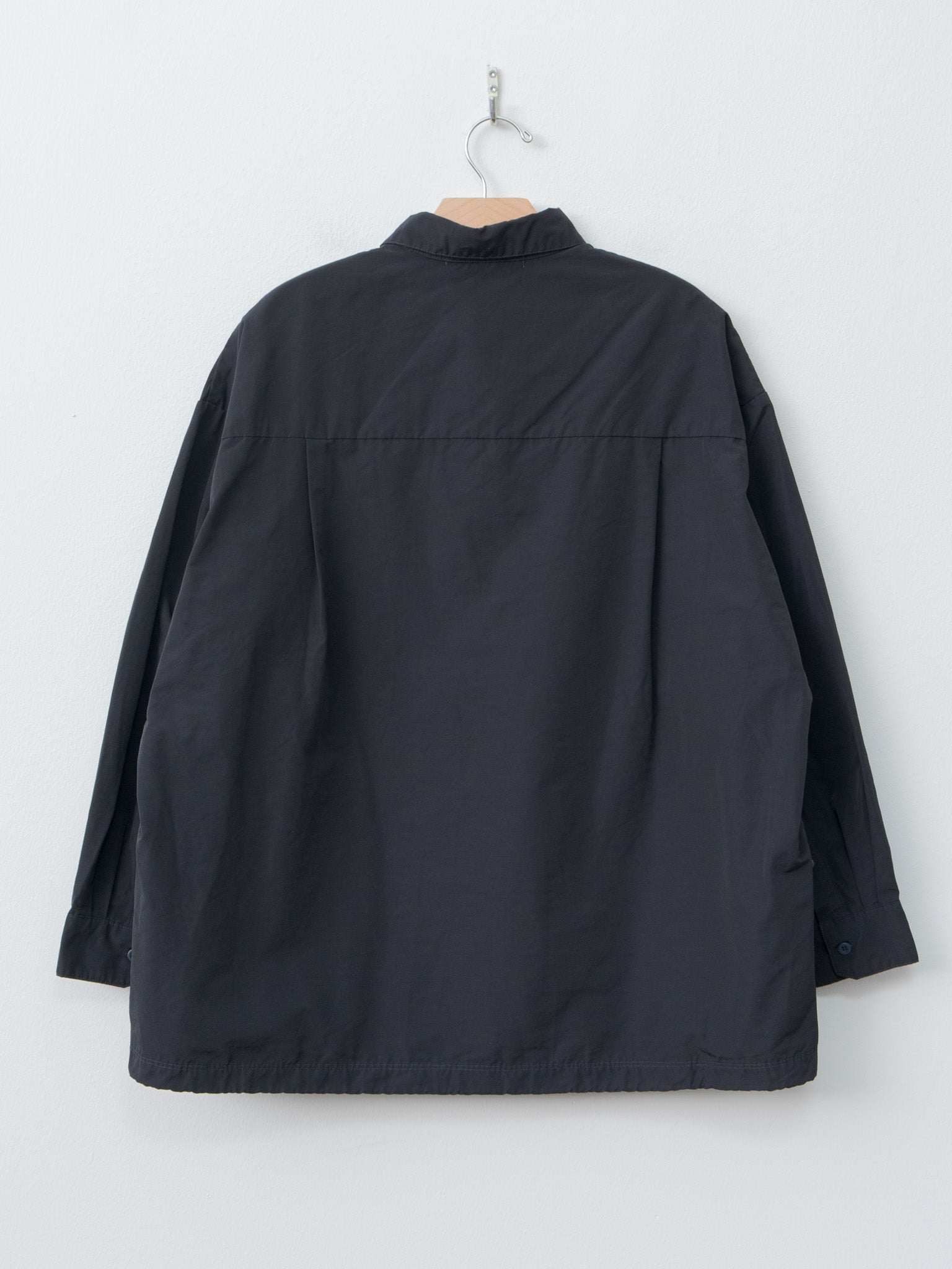 Namu Shop - Veritecoeur Unisex C/N Shirt Jacket - Dark Navy