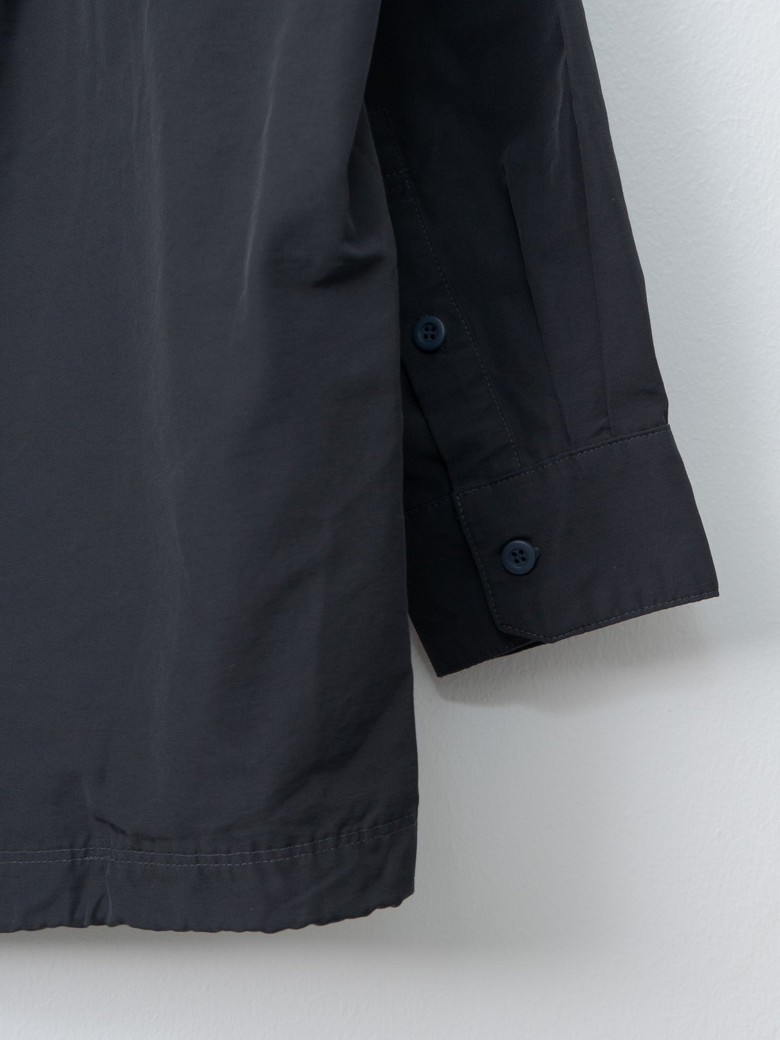Namu Shop - Veritecoeur Unisex C/N Shirt Jacket - Dark Navy