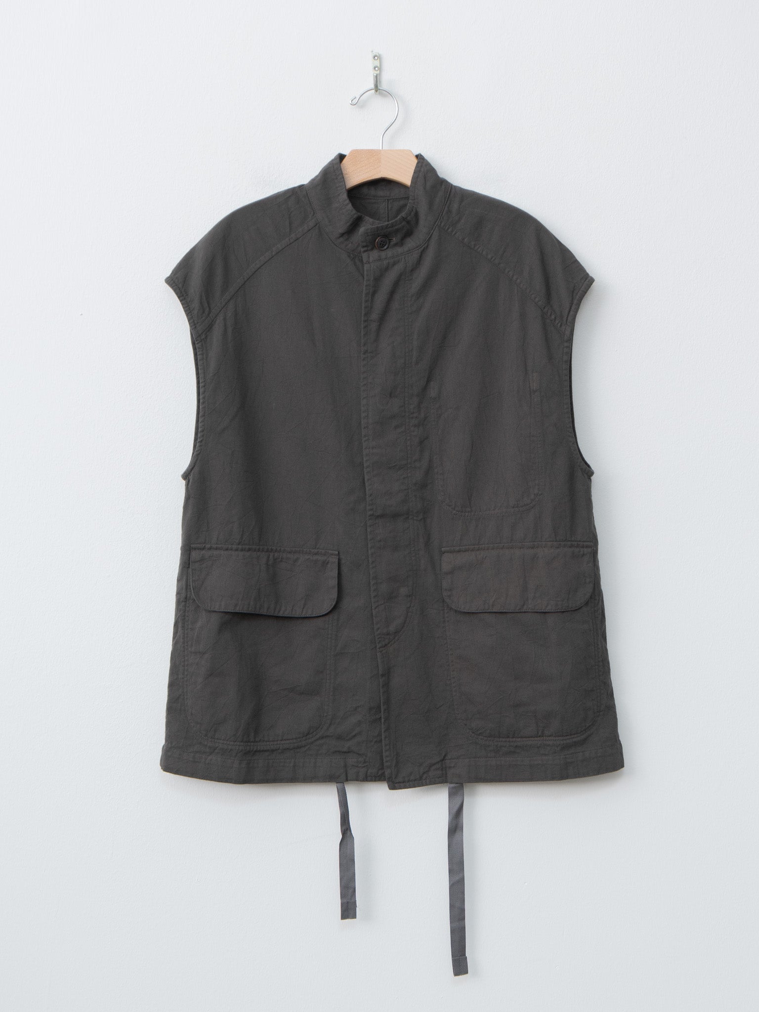 Namu Shop - Veritecoeur Washer Vest - Khaki Brown