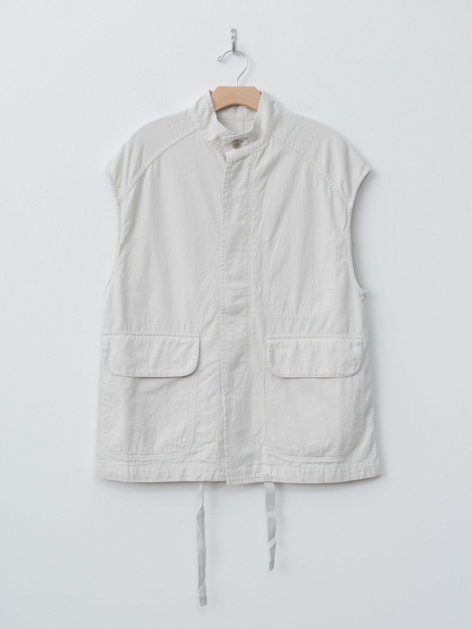 Namu Shop - Veritecoeur Washer Vest - Ice Gray