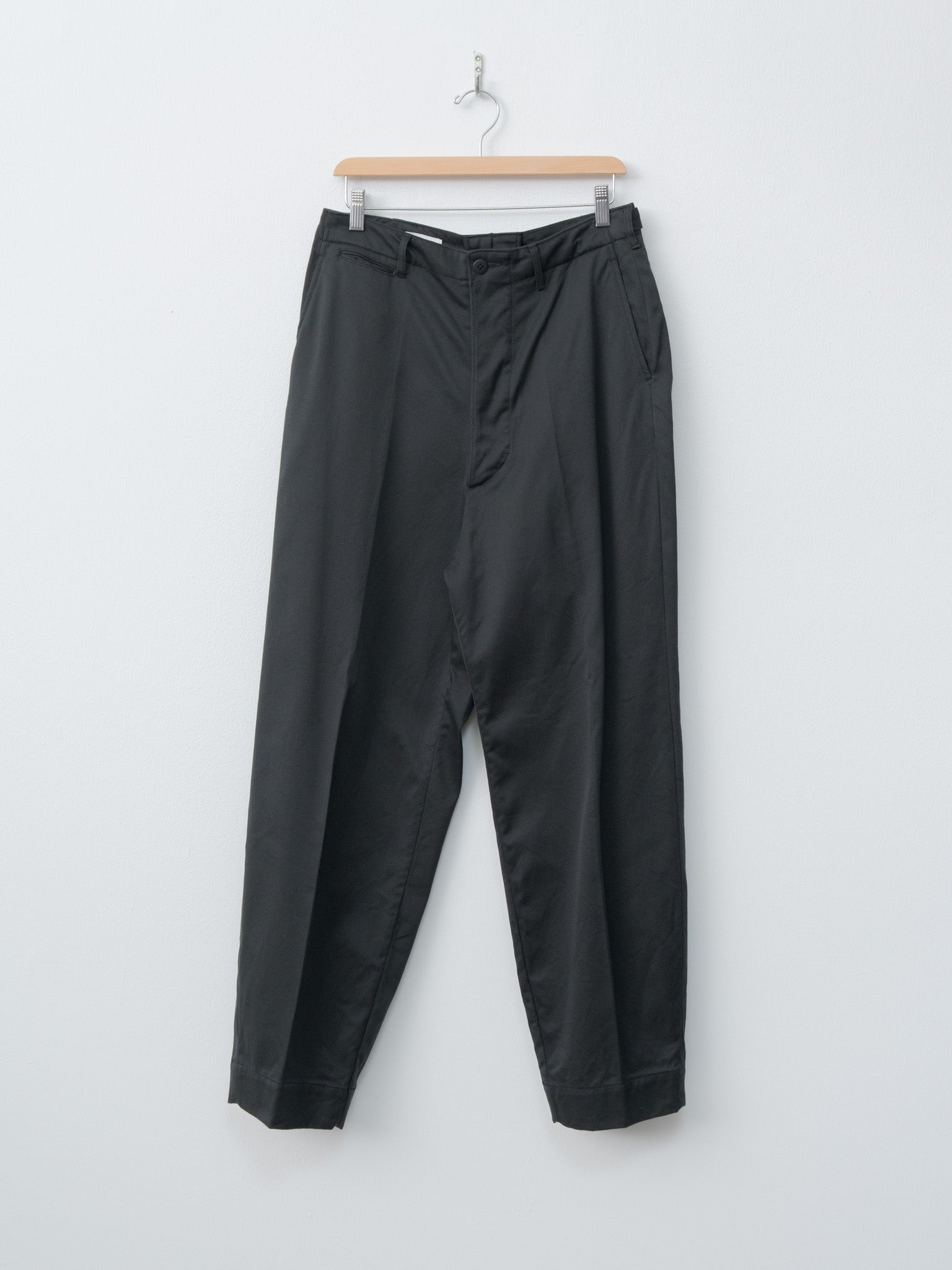 Namu Shop - Kaptain Sunshine Cotton Drill Wide Military Khakis - Black