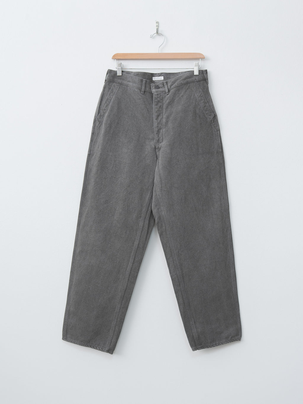Namu Shop - Kaptain Sunshine Cotton Hemp Painter Pants - Sumi