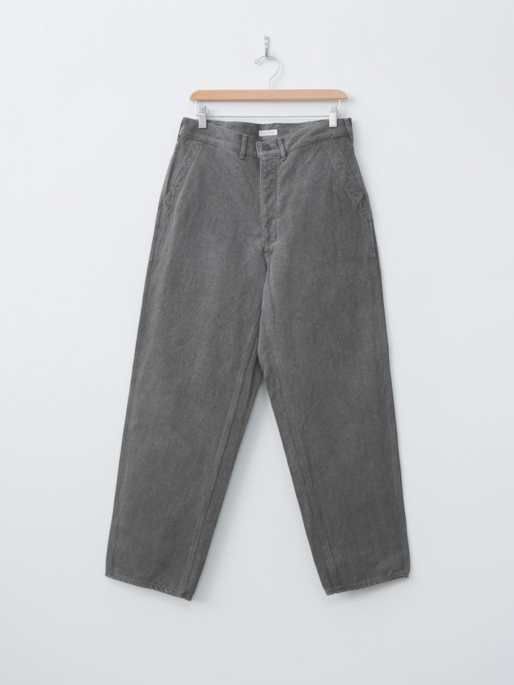 Namu Shop - Kaptain Sunshine Cotton Hemp Painter Pants - Sumi