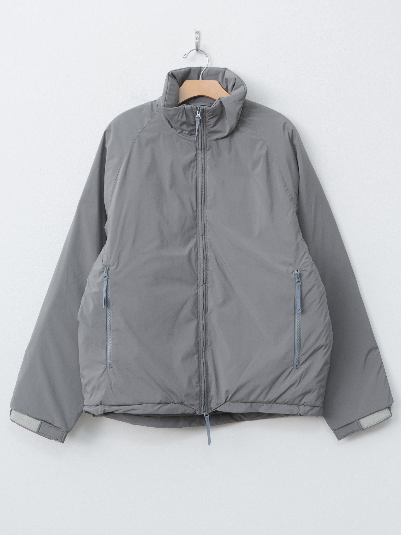 Namu Shop - Kaptain Sunshine Poly Nylon Puffer Jacket - Gray