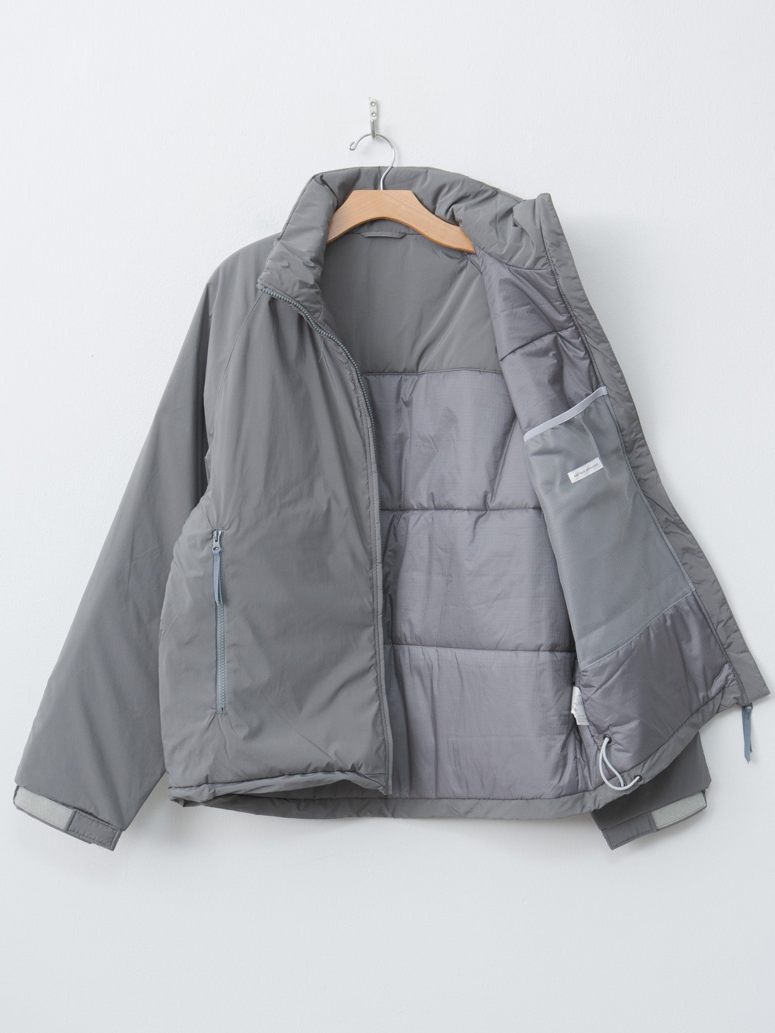 Namu Shop - Kaptain Sunshine Poly Nylon Puffer Jacket - Gray