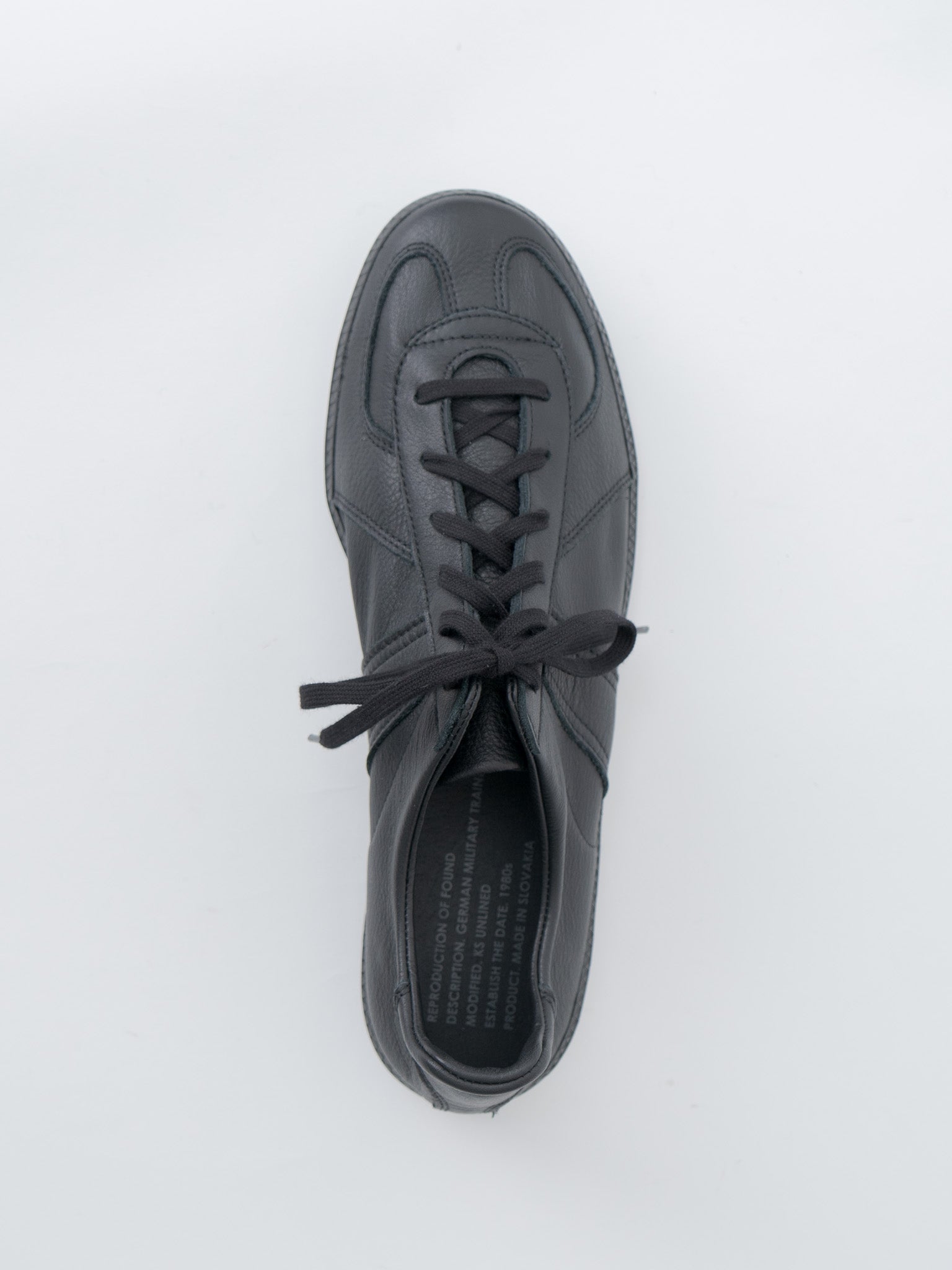 Namu Shop - Kaptain Sunshine Unlined KS x Reproduction of Found Trainer - Black