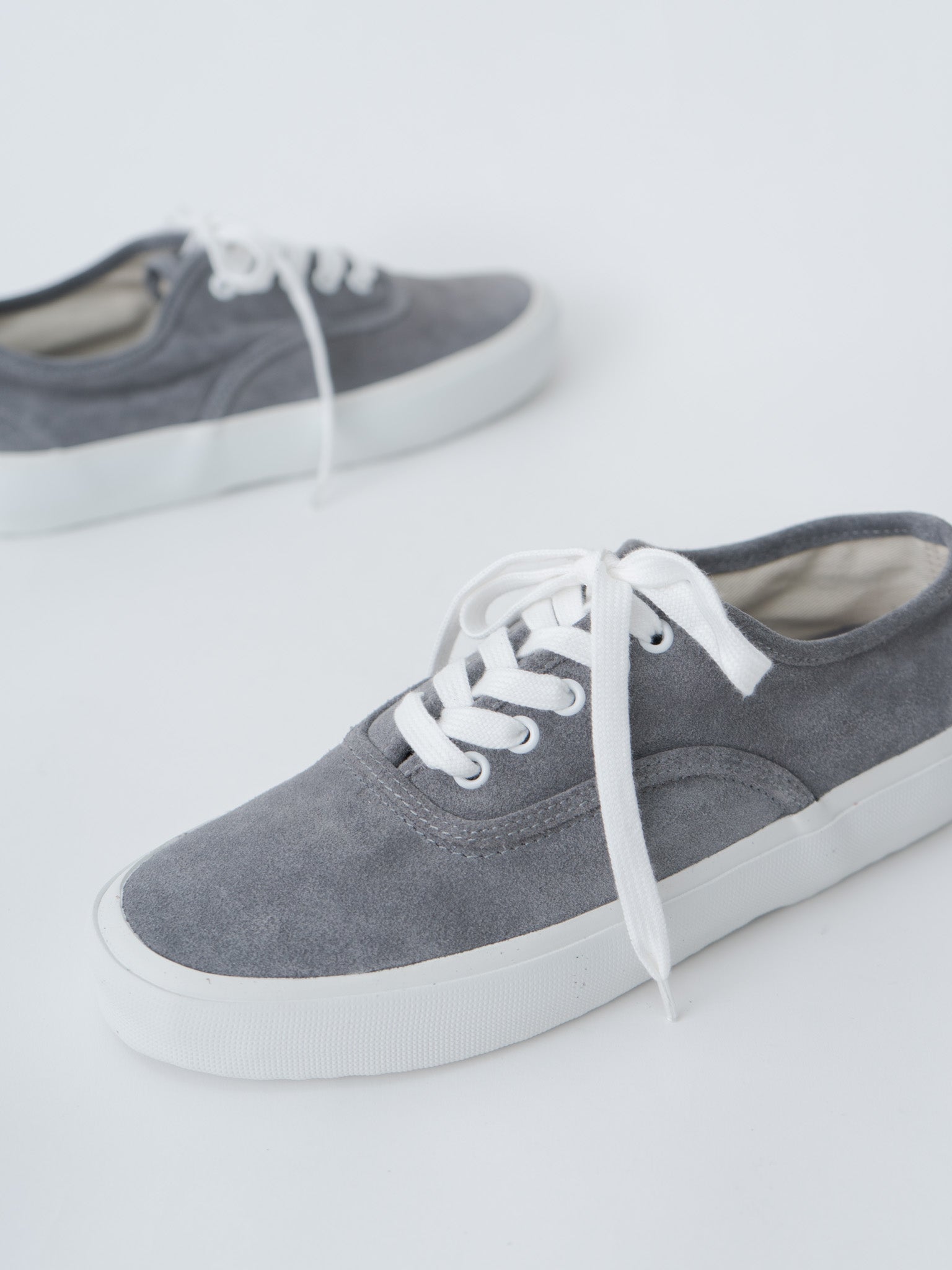 Namu Shop - Reproduction of Found 5851S US Navy Military Trainer - Gray Suede (women's)