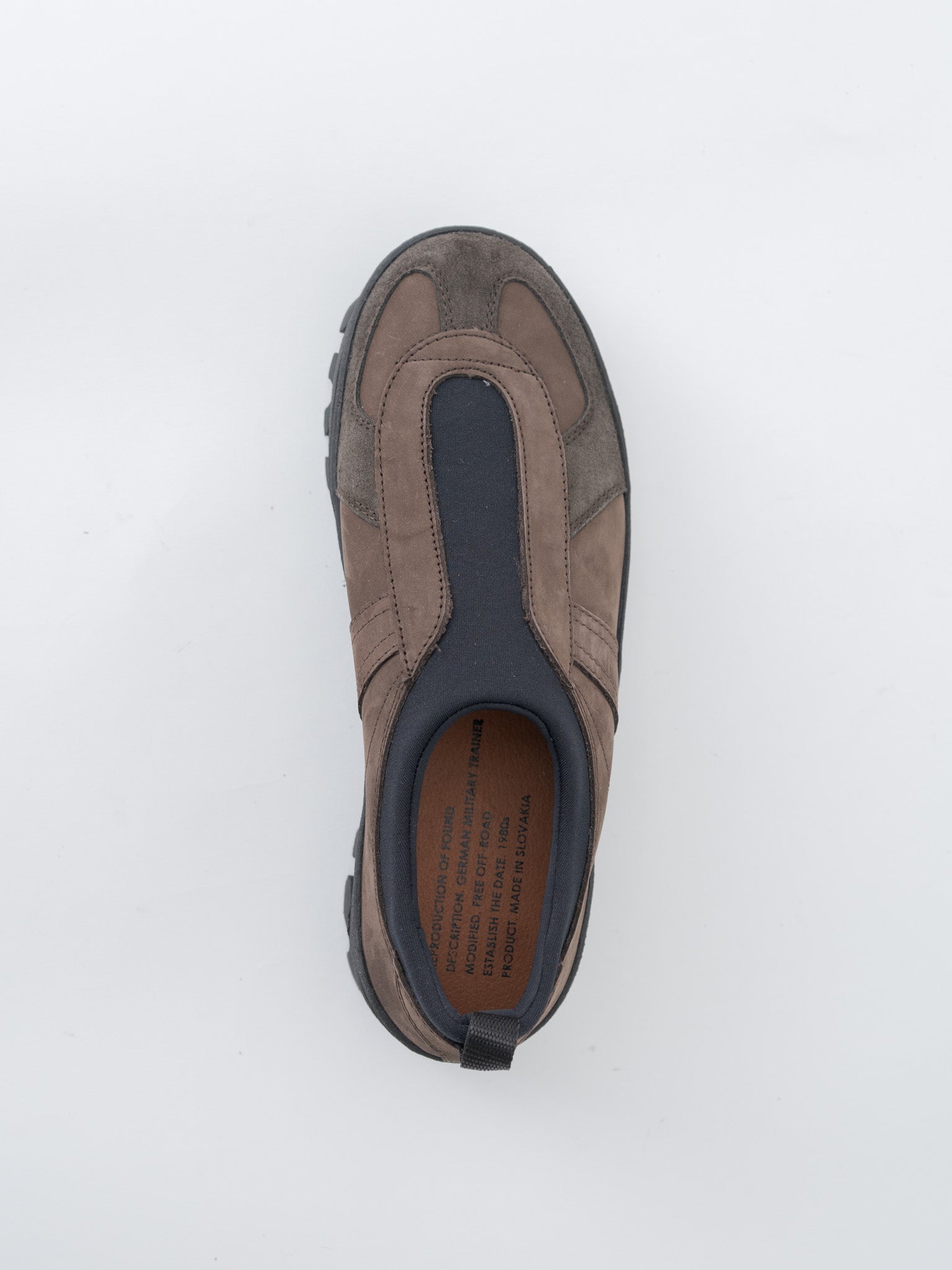 Namu Shop - Reproduction of Found 1728NS German Military Trainer - Brown (women's)