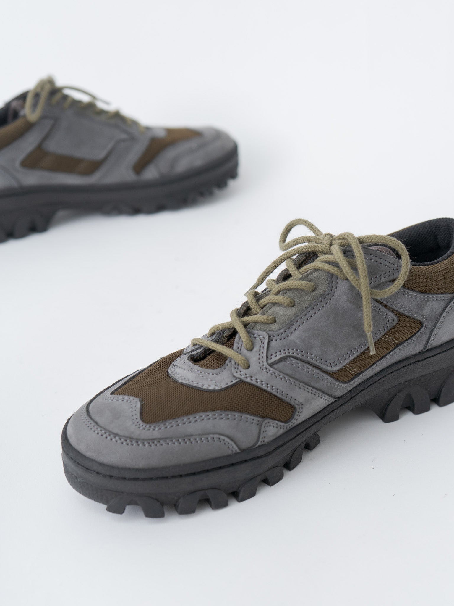 Namu Shop - Reproduction of Found 1858NC British Military Trainer - Dark Gray/Olive (women's)