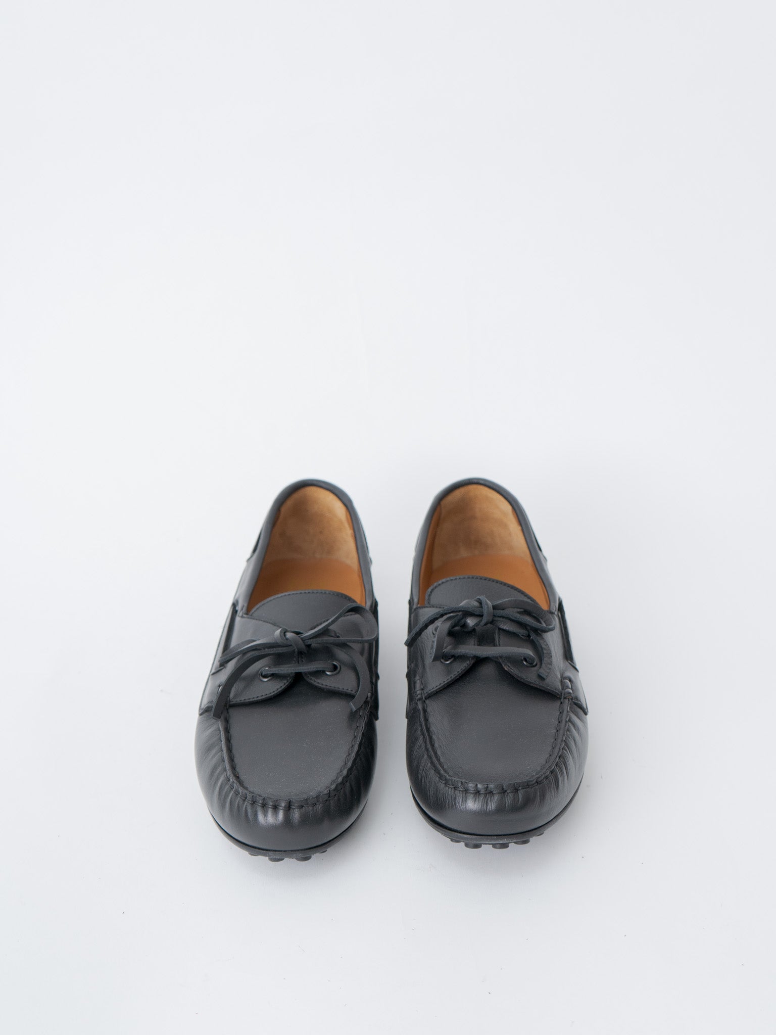 Namu Shop - Reproduction of Found 730FDL Italian Navy Military Deck Shoes - Black