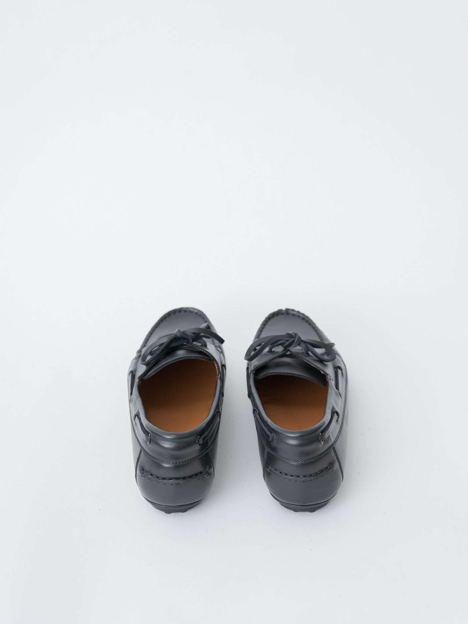 Namu Shop - Reproduction of Found 730FDL Italian Navy Military Deck Shoes - Black